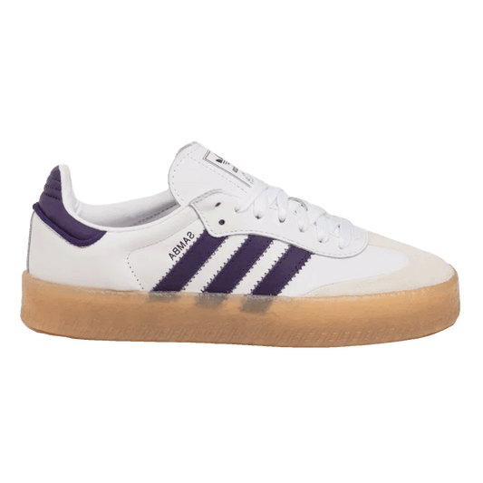 adidas Sambae White Off White Aurora Plum (W)