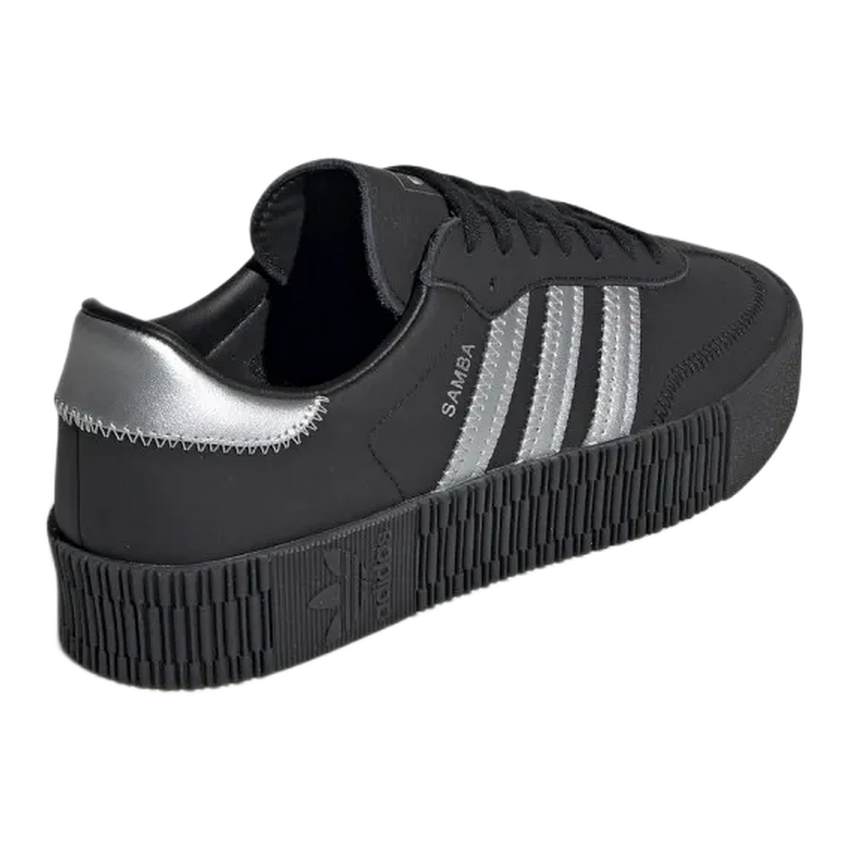 adidas Sambarose Black Silver Metallic (W) Back EE4682
