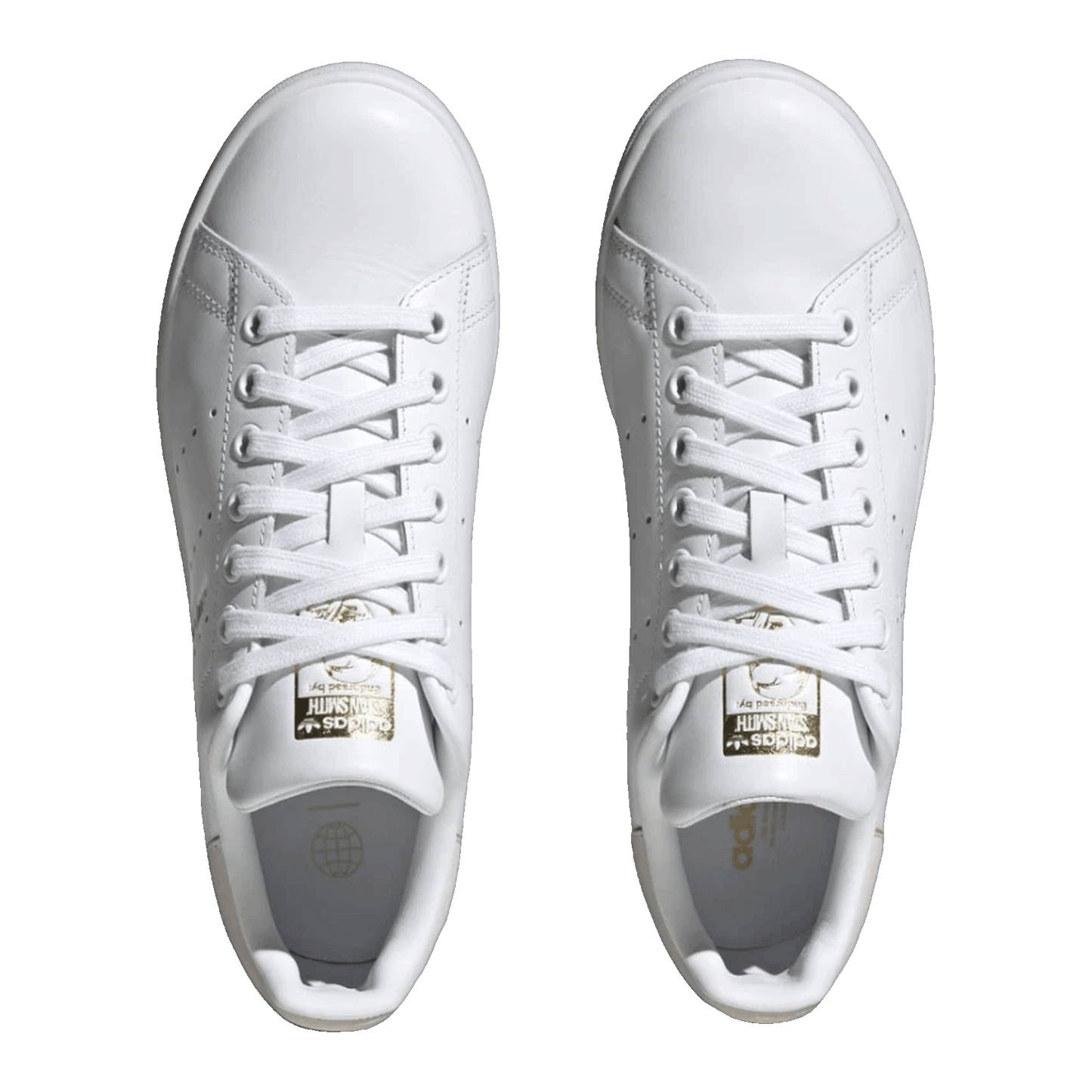adidas Stan Smith Cloud White Almost Pink Gold Metallic (W) Oben