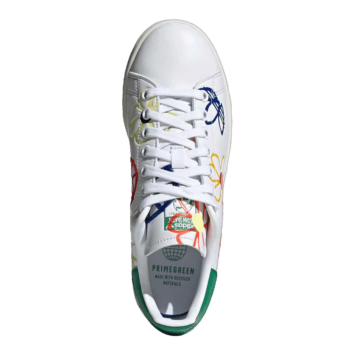 adidas Stan Smith Primegreen Floral (W) Oben