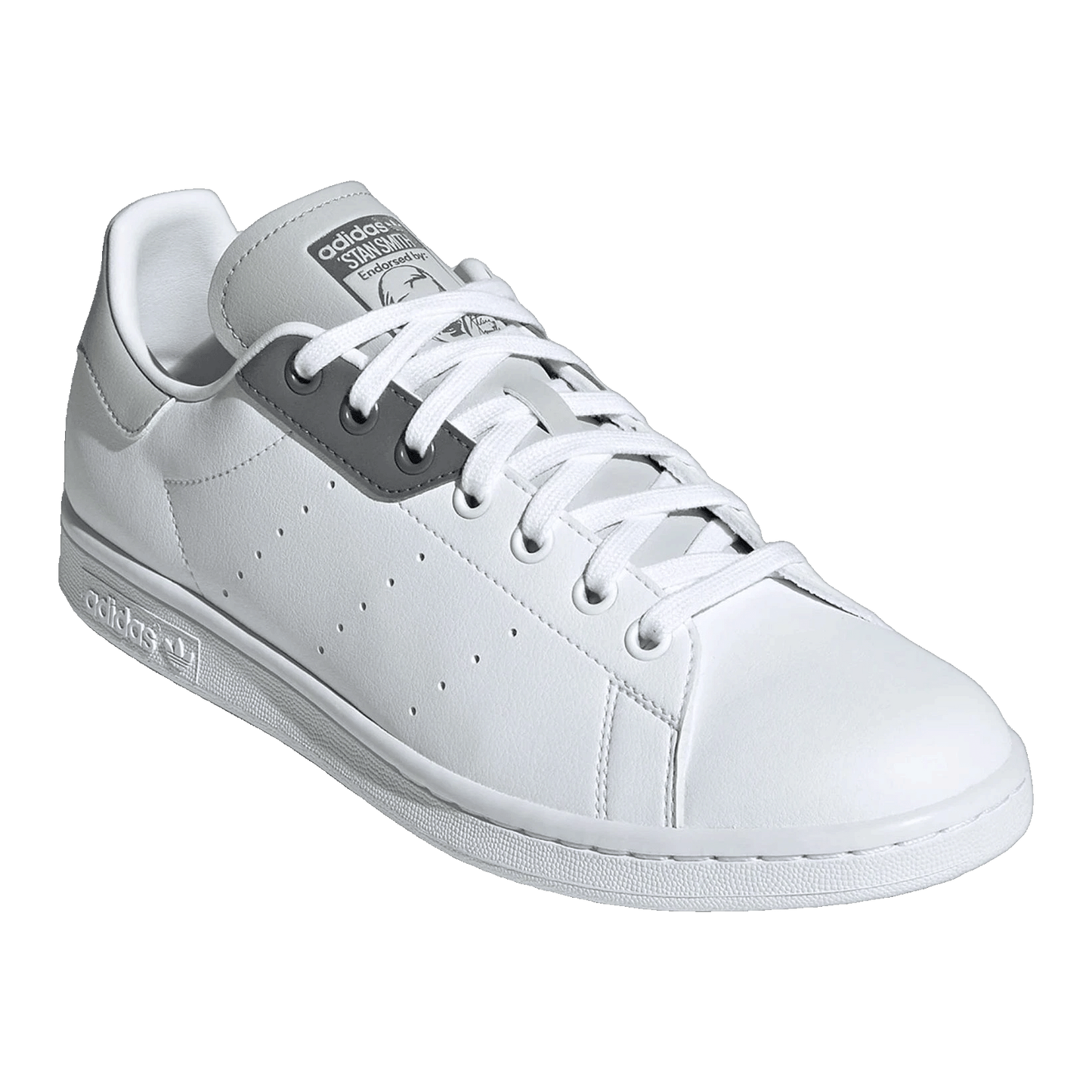 adidas Stan Smith Primegreen White Grey Dark Grey Side