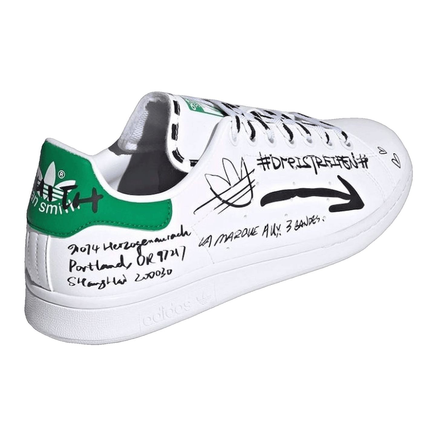 adidas Stan Smith Sharpie Pack Graffiti White Back GV9800