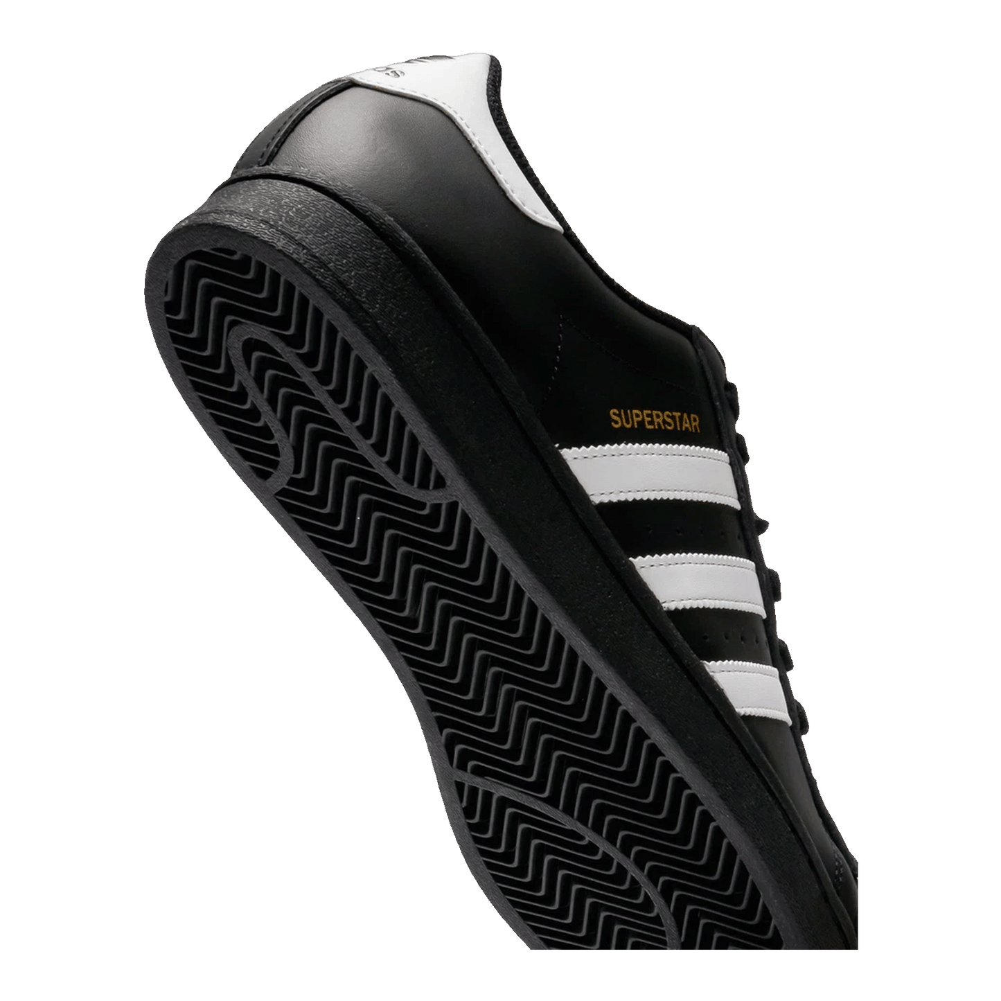 adidas Superstar Core Black Cloud White Gold Sohle EG4959
