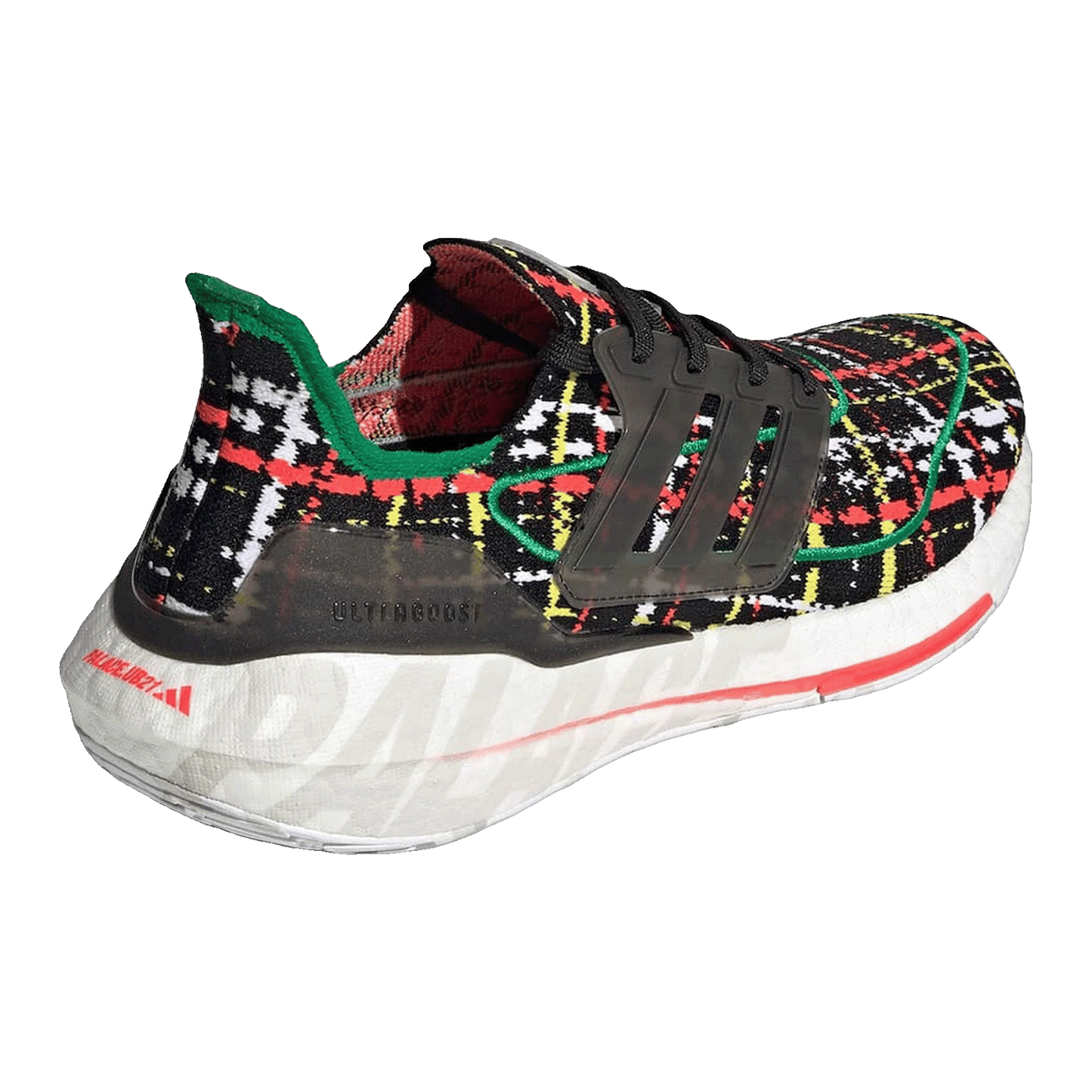 adidas Ultra Boost 21 Palace Black Multicolor Back GY5555