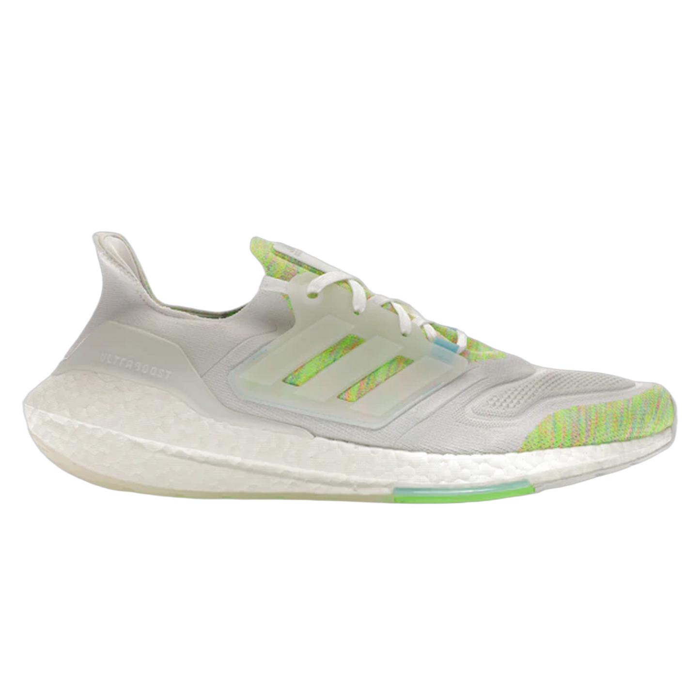 adidas Ultra Boost 22 White Bliss Blue Solar Green GX5913