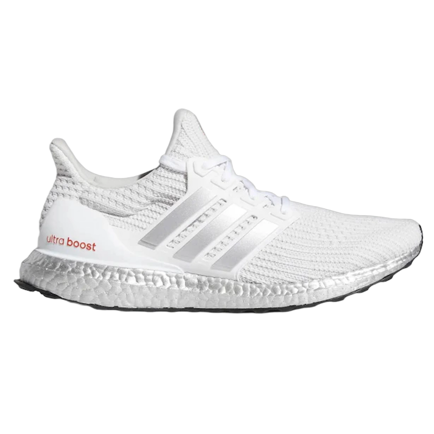 adidas Ultra Boost 4.0 DNA White Silver Metallic Solar Red G55461