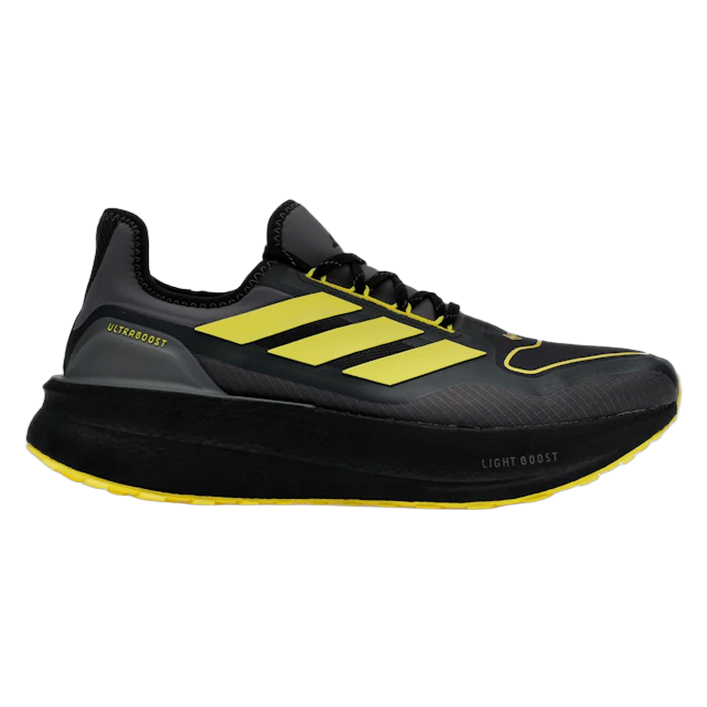 adidas Ultra Boost 5 Gore-Tex Carbon Black Grey Yellow JI3242