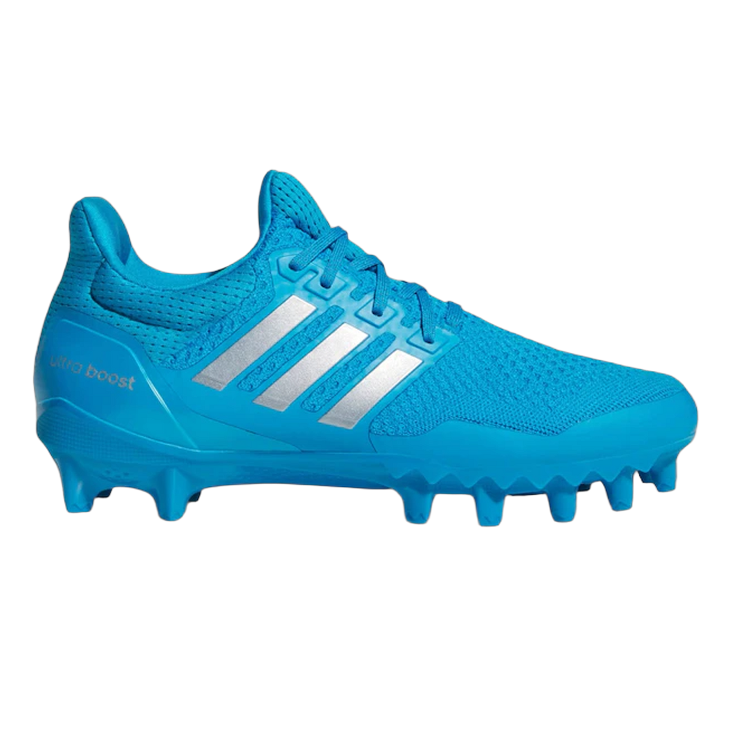 adidas Ultra Boost Football Cleats Solar Blue Silver Metallic JP7412