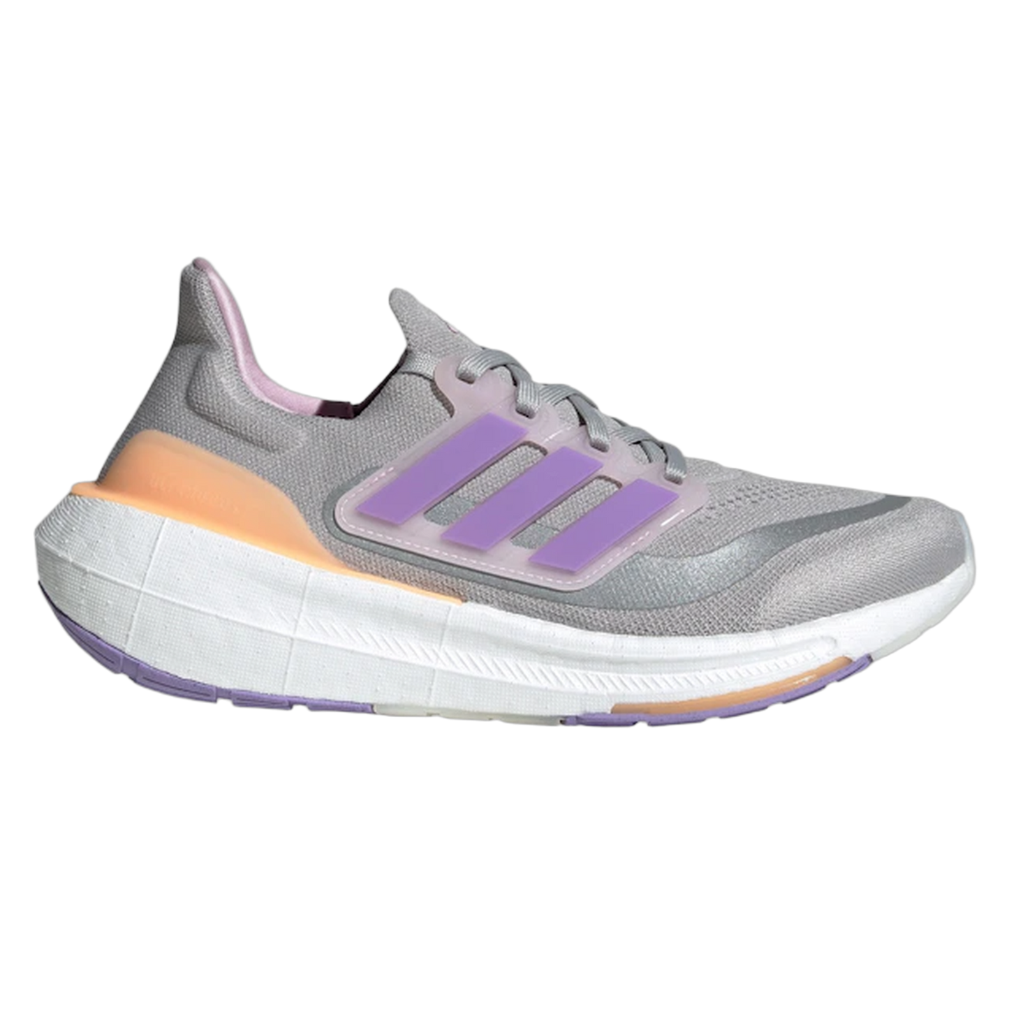 adidas Ultra Boost Light Grey Violet Fusion Acid Orange (W) IE1762