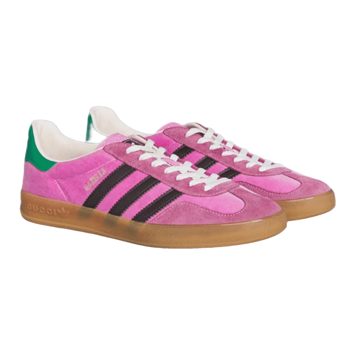 adidas x Gucci Gazelle Pink Side