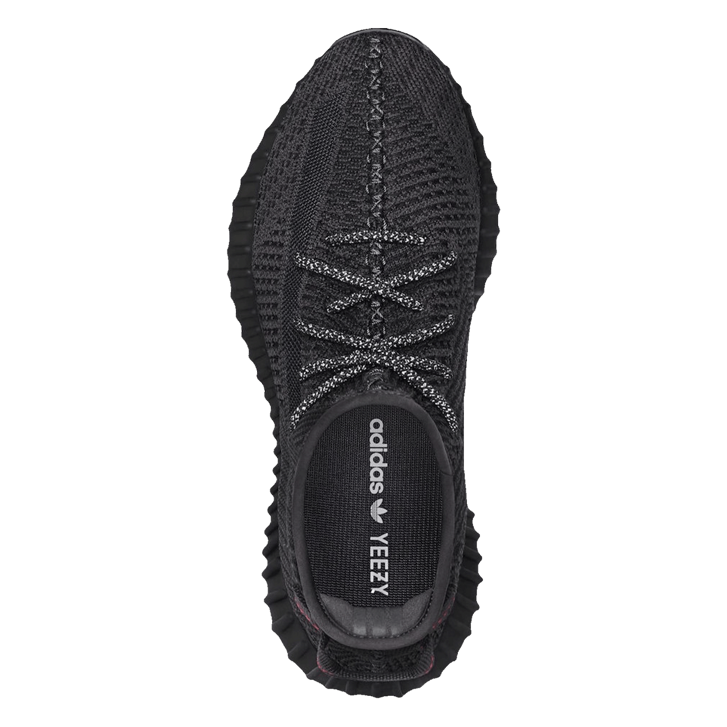 adidas Yeezy Boost 350 V2 Black (Non-Reflective) Oben