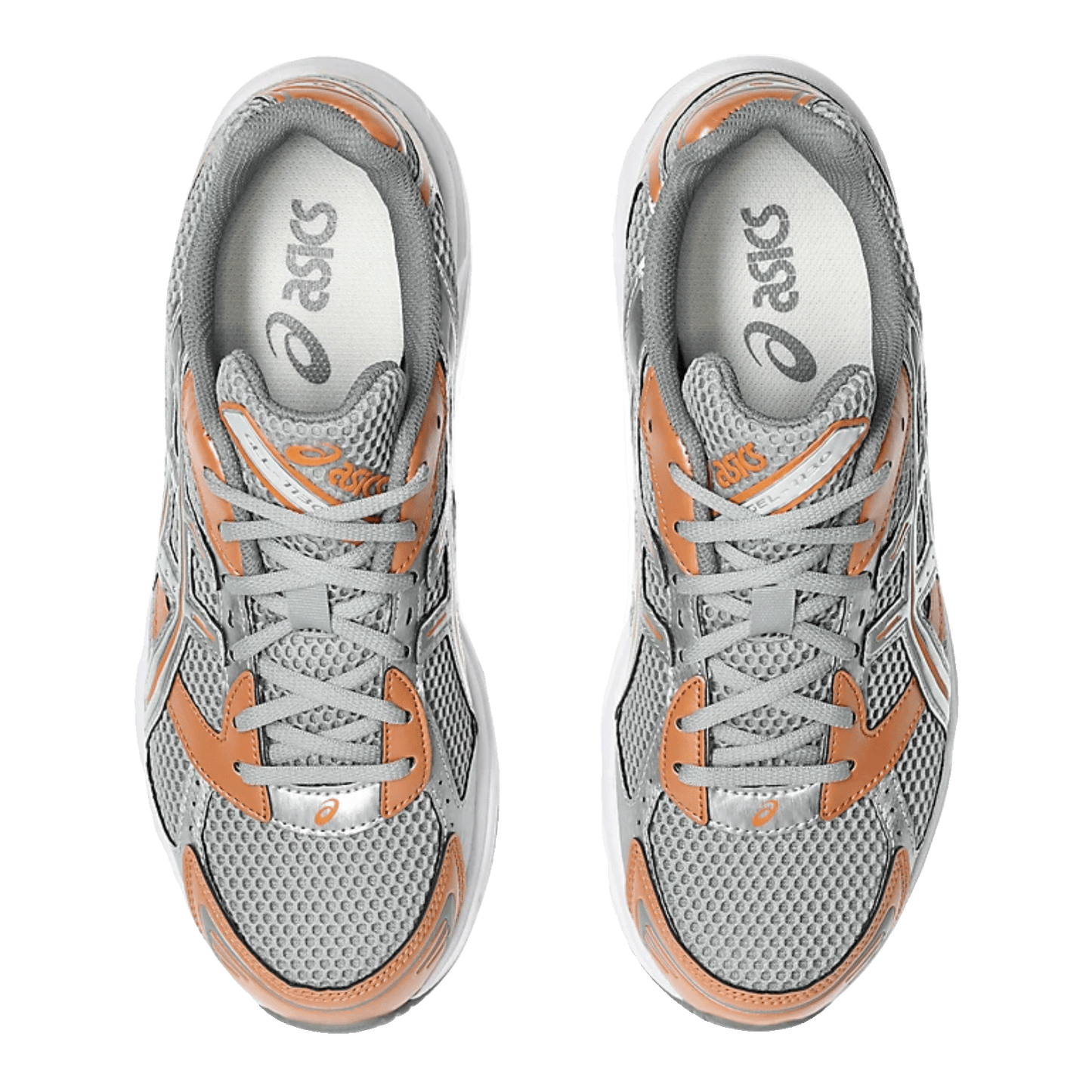 ASICS Gel-1130 Cement Grey Rust Orange Oben