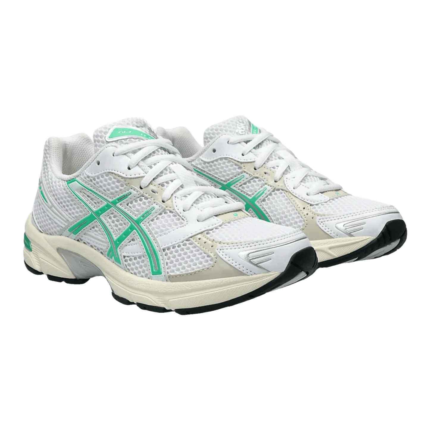 ASICS Gel-1130 White Malachite Green Off White Midsole (W) Side