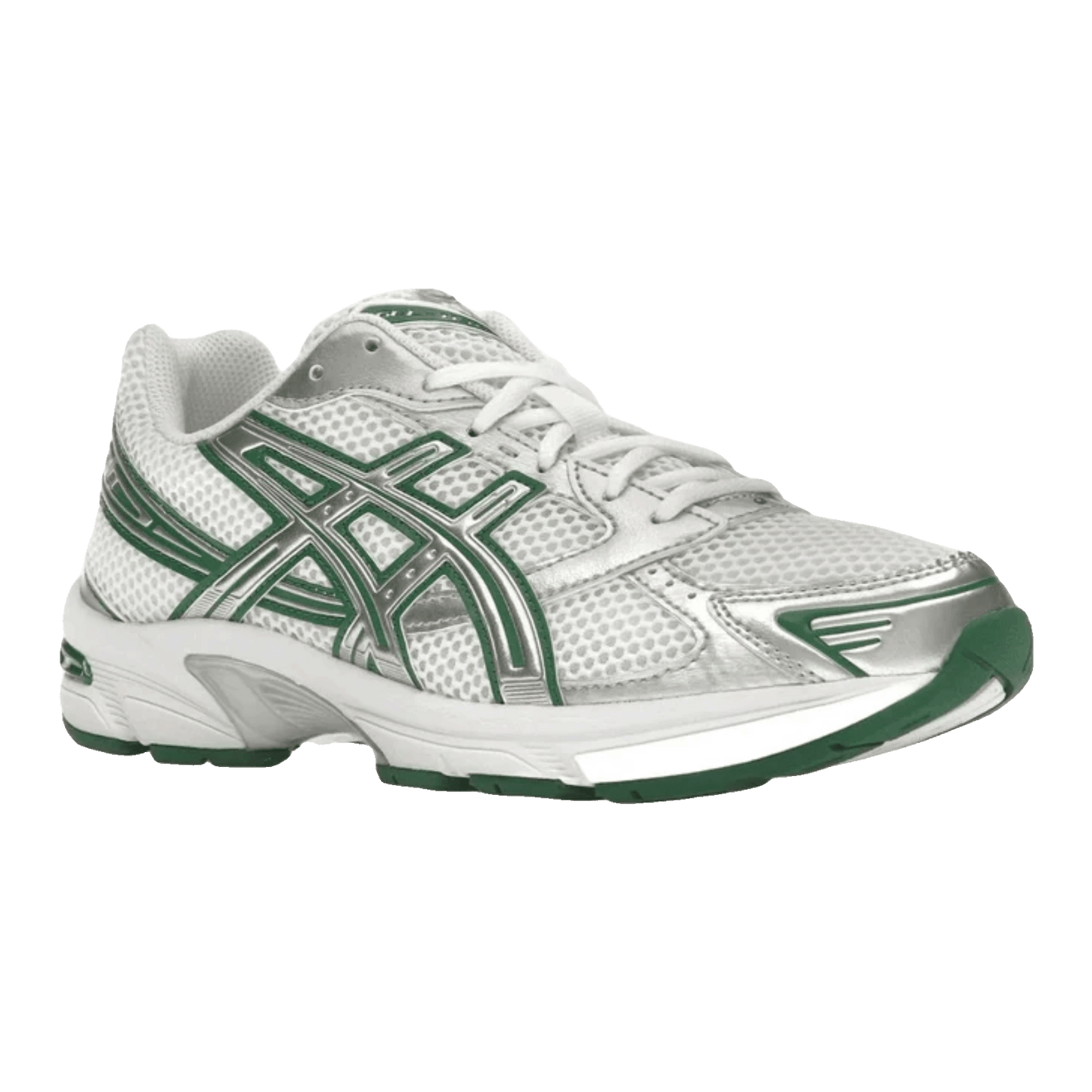 ASICS Gel-1130 White Silver Green Side