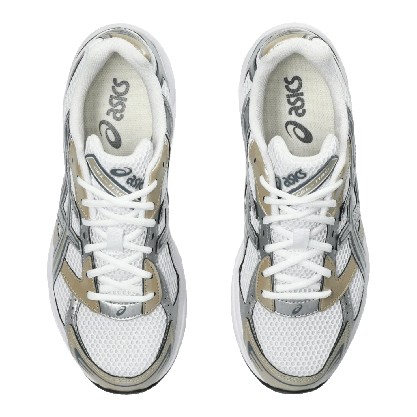 ASICS Gel-1130 White Wood Crepe Oben