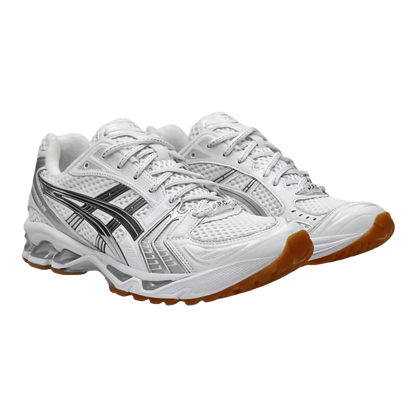 ASICS Gel-Kayano 14 A.P.C. White Pure Silver Side