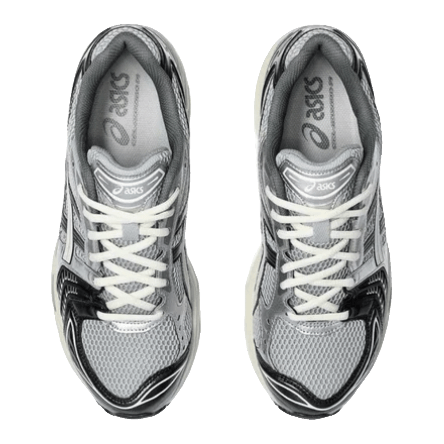 ASICS Gel-Kayano 14 Black Glacier Grey Silver Oben