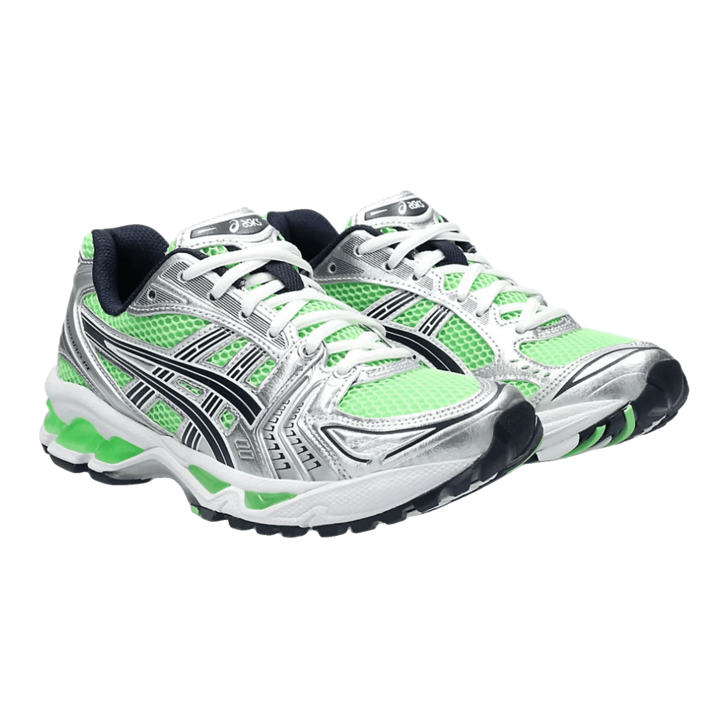 ASICS Gel-Kayano 14 Bright Lime Midnight (W) Side