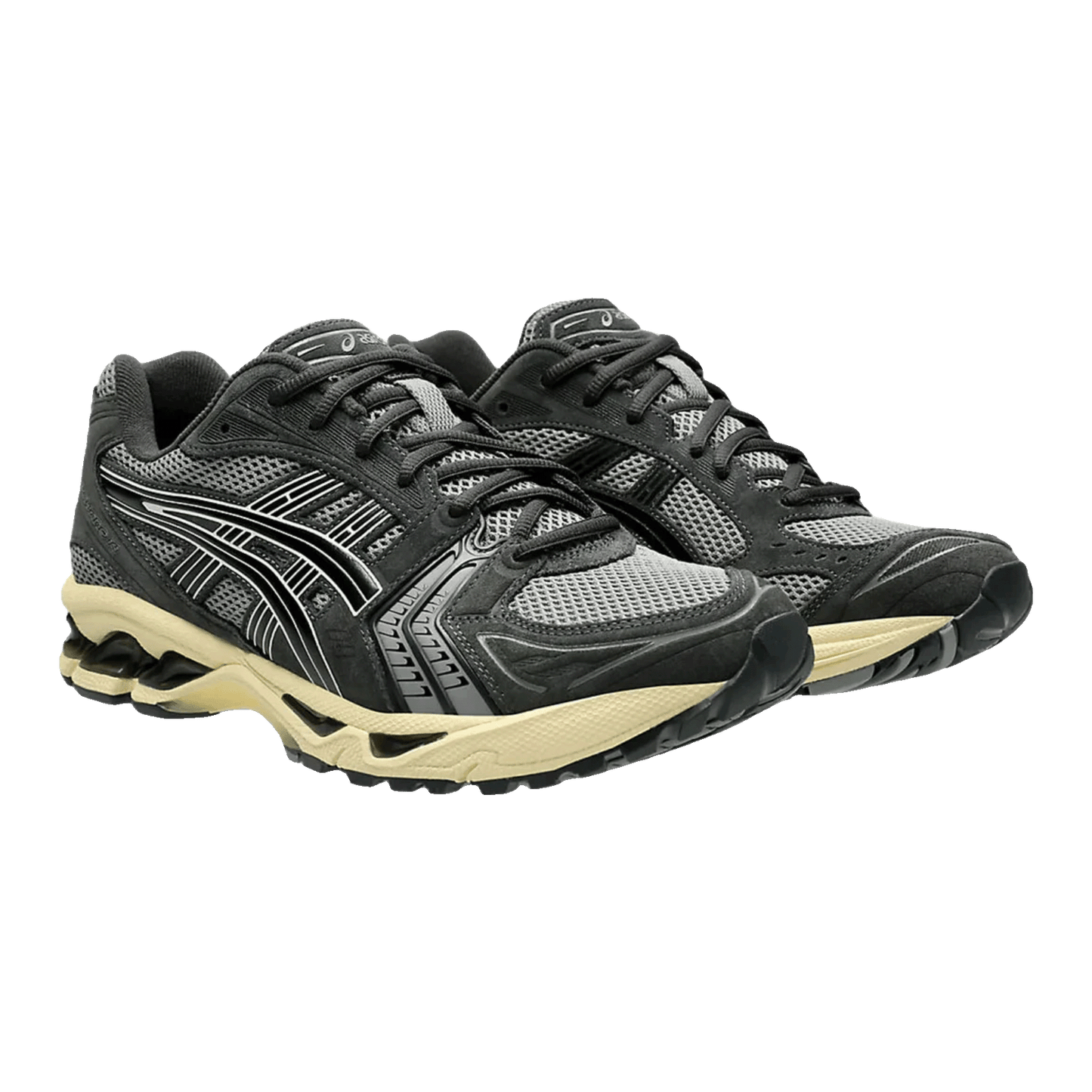 ASICS Gel-Kayano 14 Clay Grey Black Side