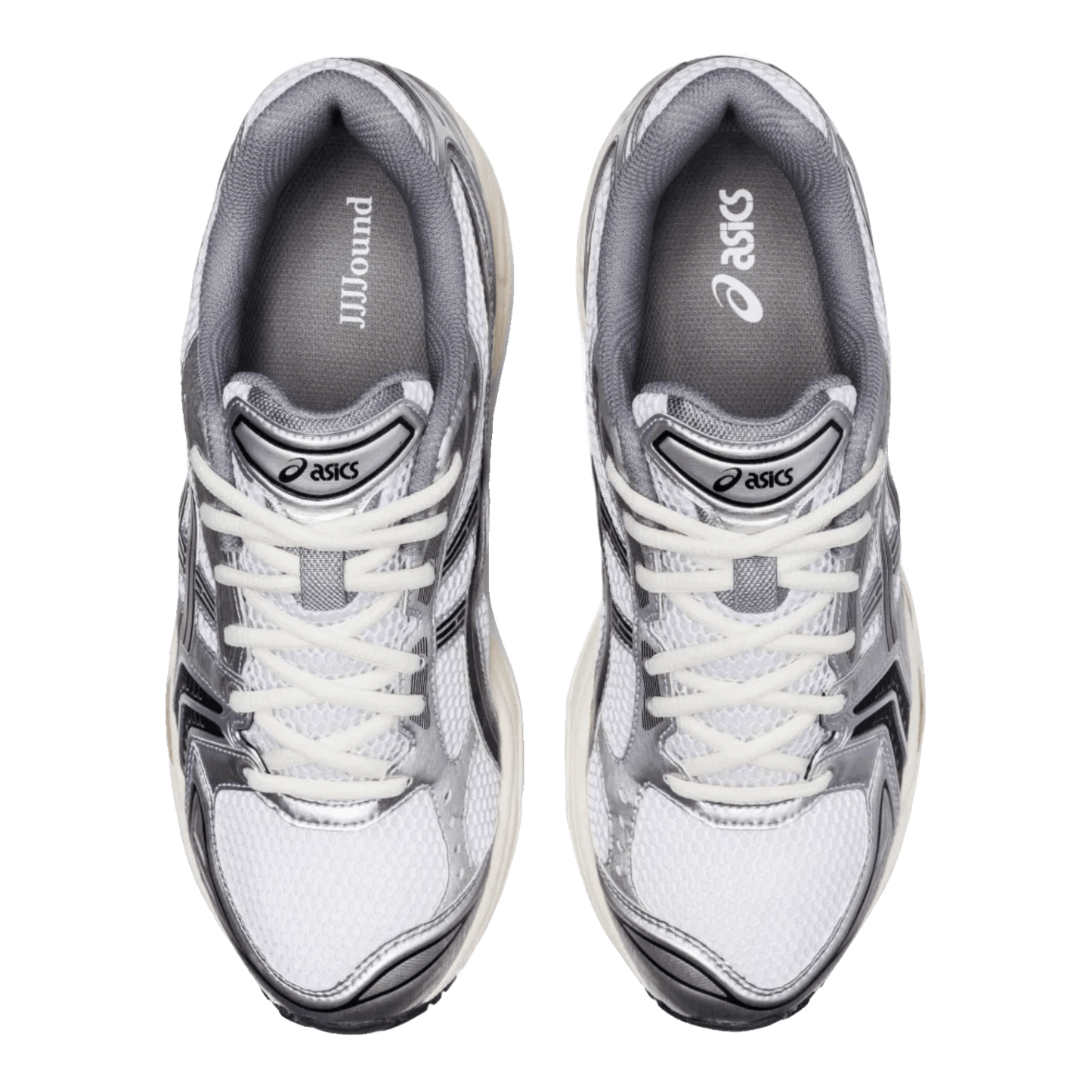 ASICS Gel-Kayano 14 JJJJound Silver Black Oben