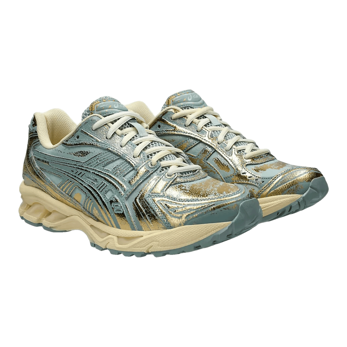 ASICS Gel-Kayano 14 Pure Gold Cold Moss Side
