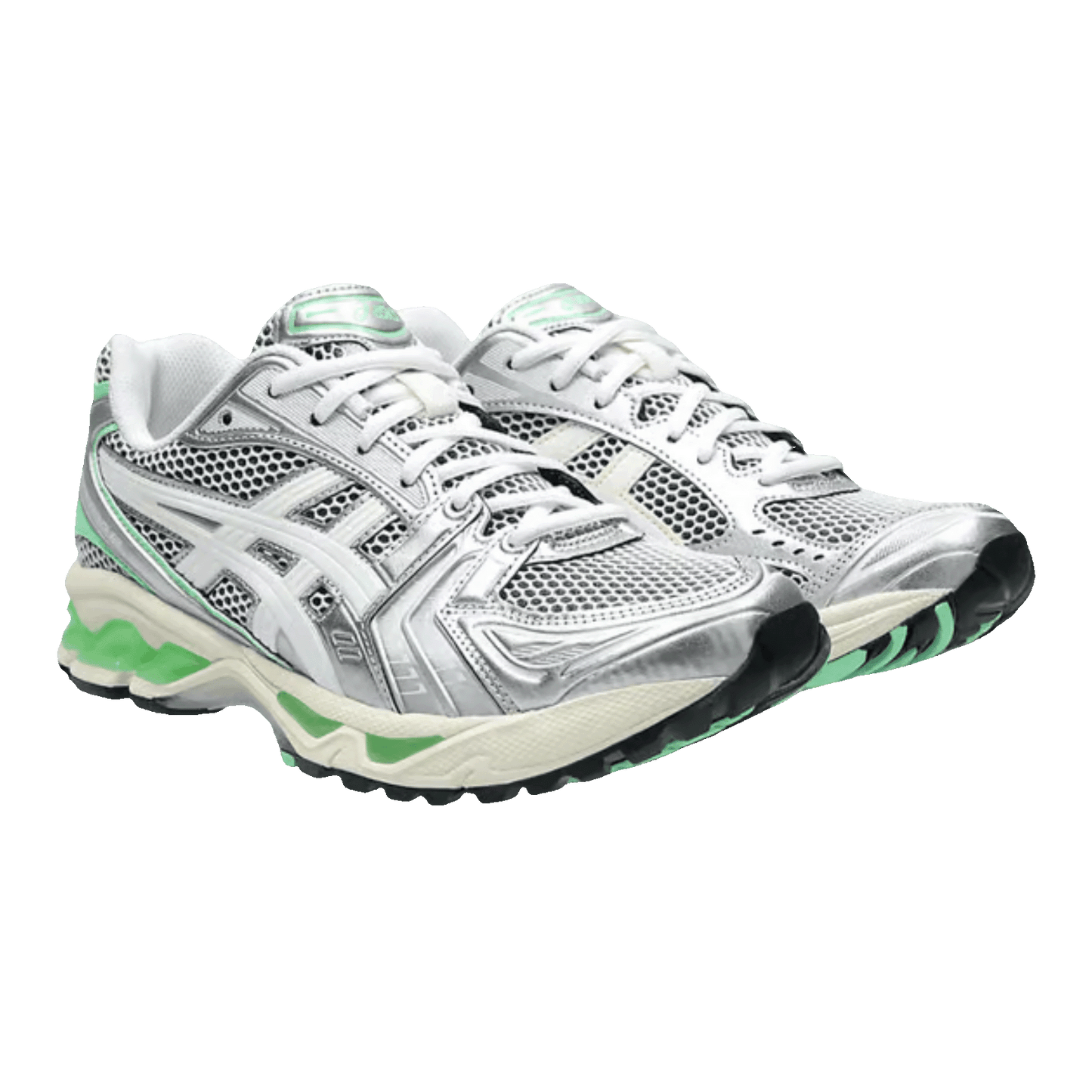 ASICS Gel-Kayano 14 Silver Lime Side