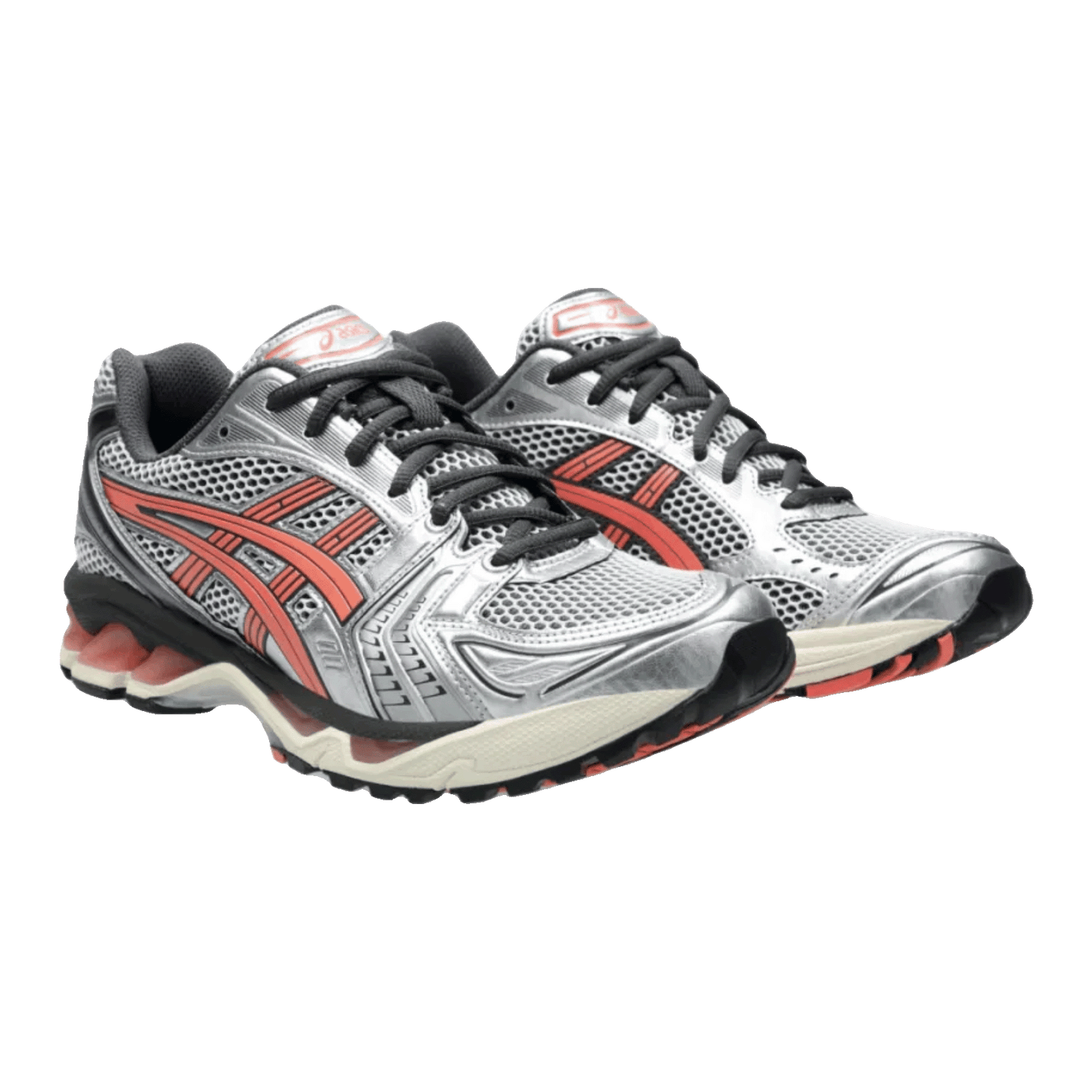 ASICS Gel-Kayano 14 Silver Papaya Side