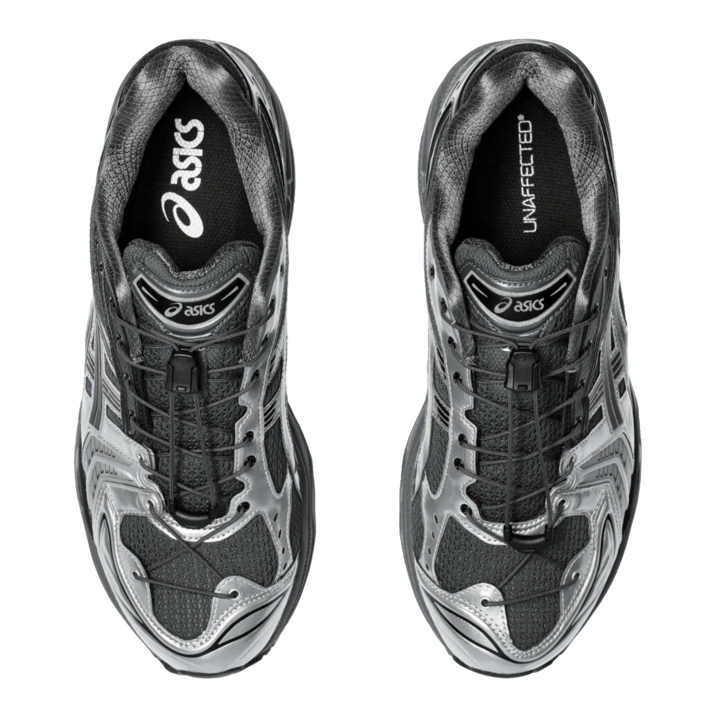 ASICS Gel-Kayano 14 Unaffected Infinite Wonders Pack Black Silver Oben