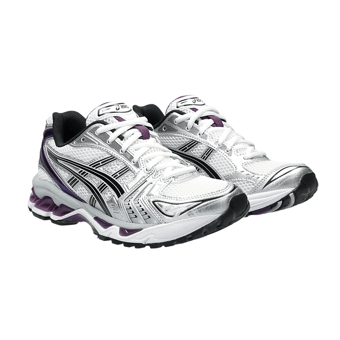 ASICS Gel-Kayano 14 White Dark Grape (W) Side