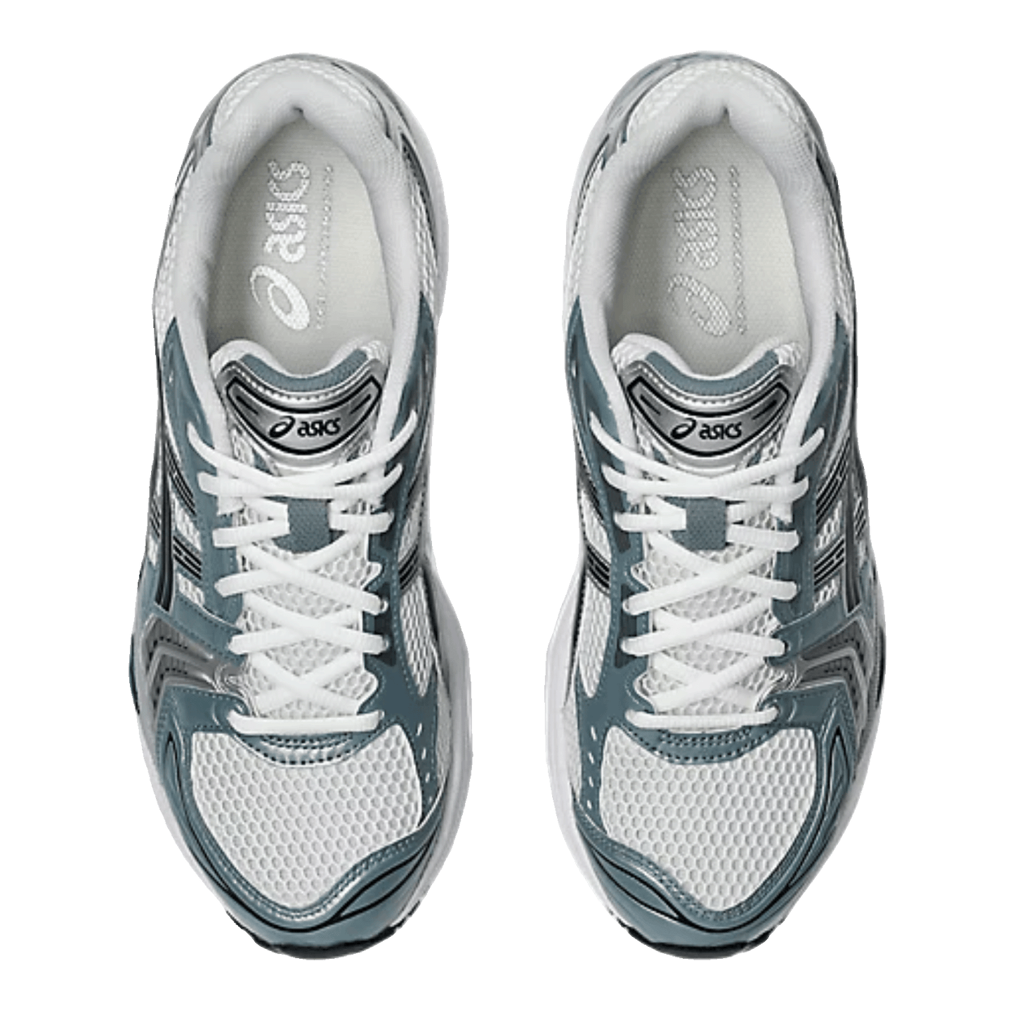 ASICS Gel-Kayano 14 White Fjord Grey Oben