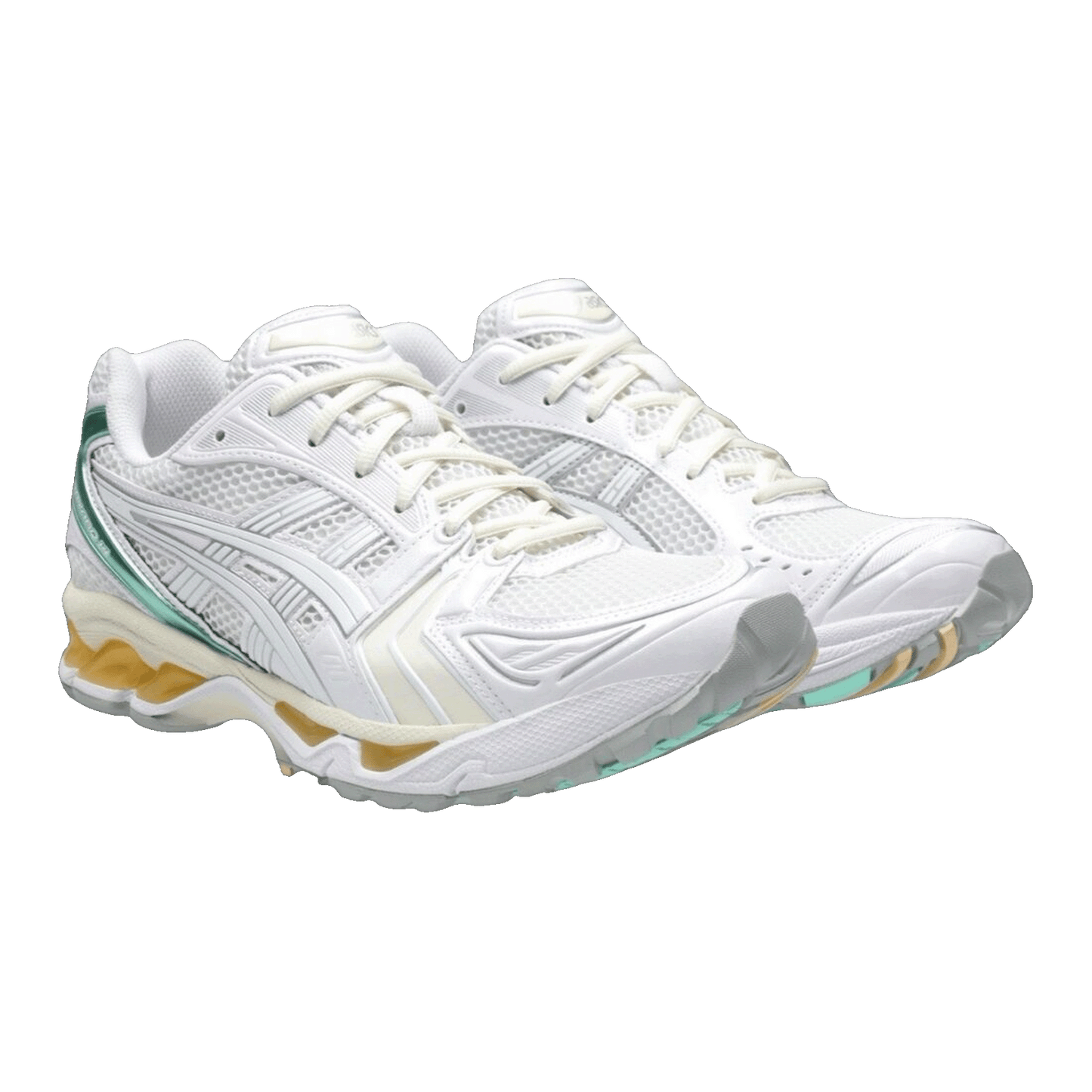 ASICS Gel-Kayano 14 White Mint Gold Side