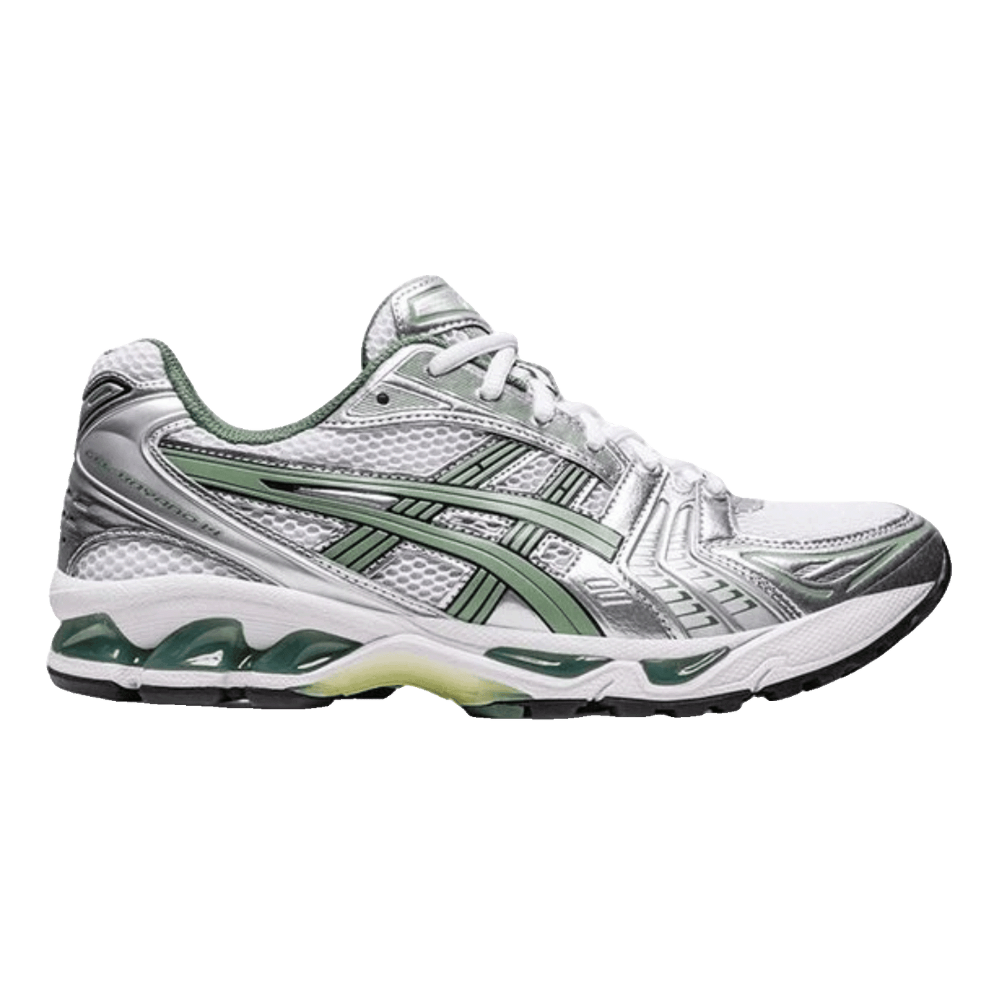 ASICS Gel-Kayano 14 White Pure Silver Slate Grey Sage