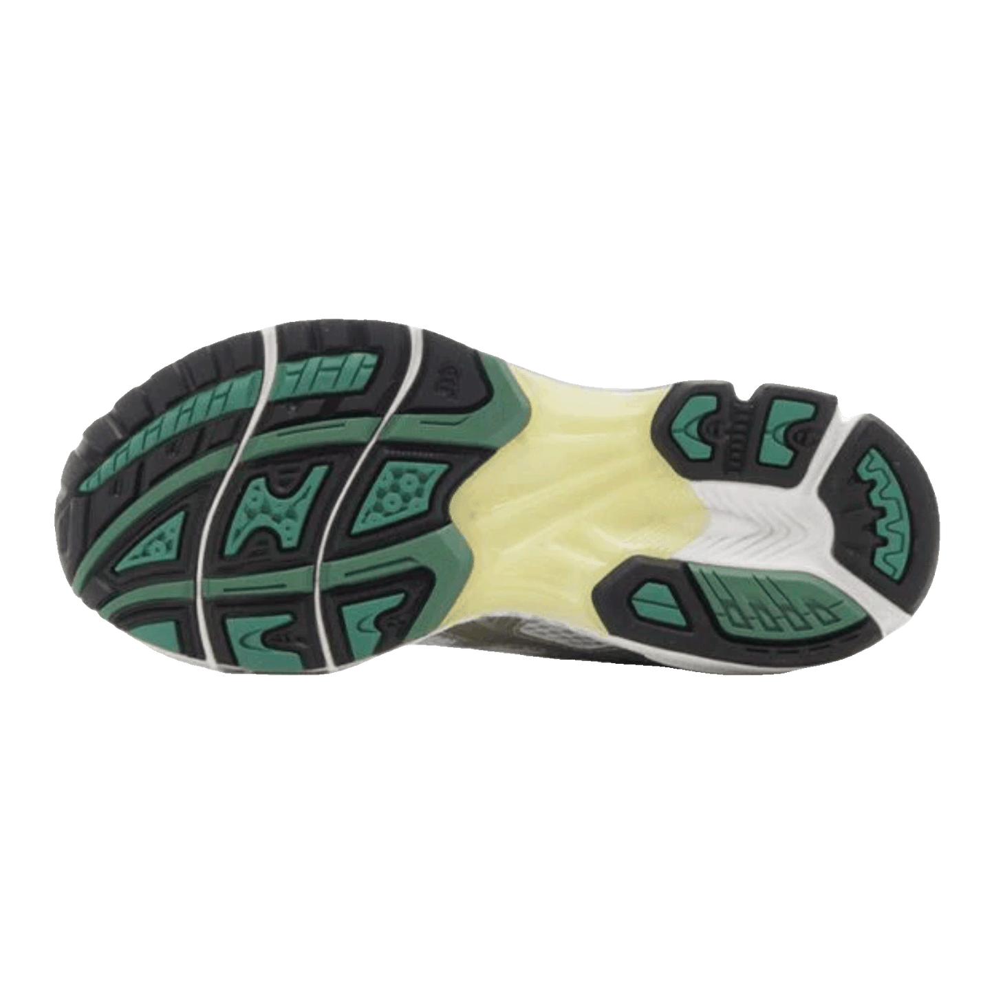 ASICS Gel-Kayano 14 White Pure Silver Slate Grey Sage Sohle
