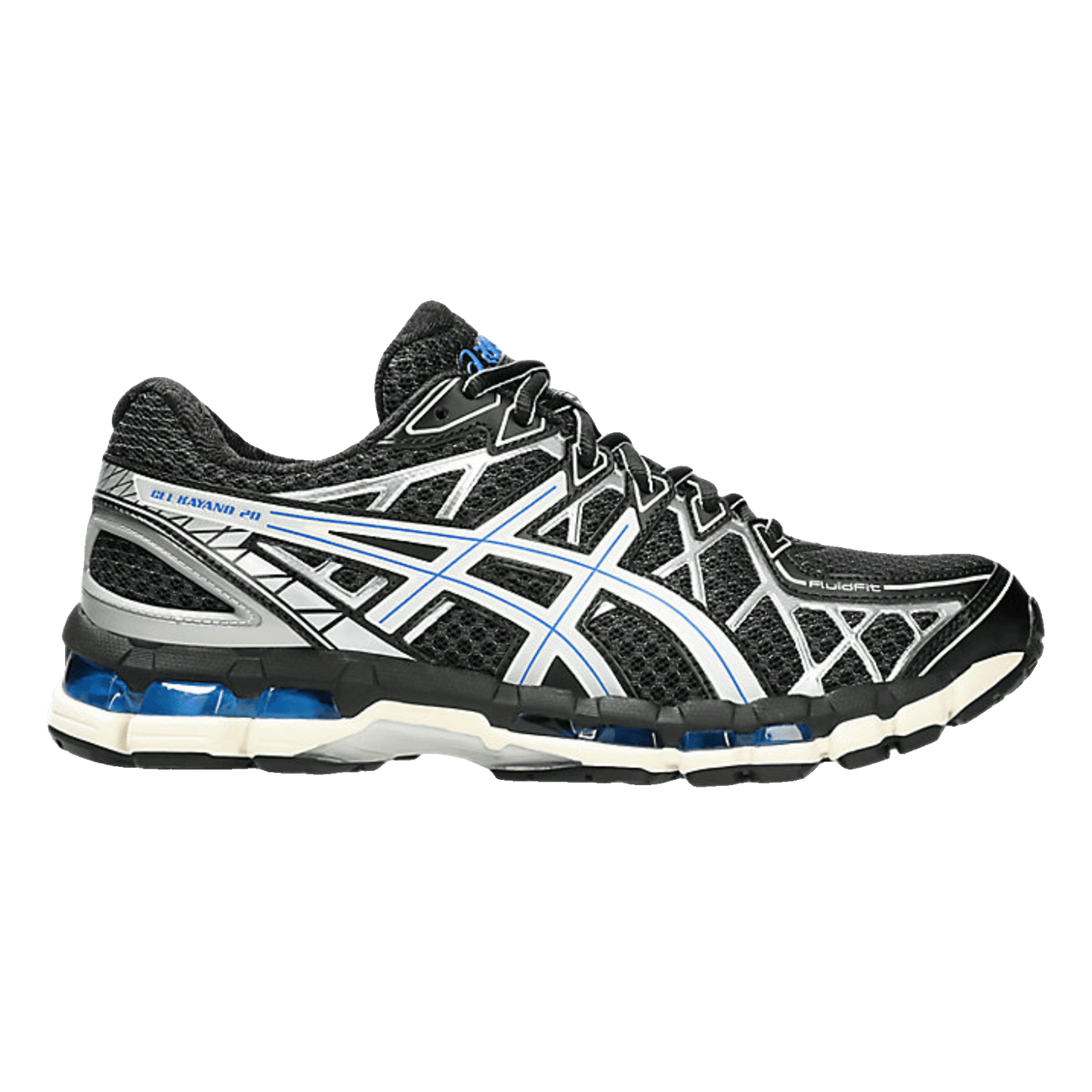 ASICS Gel-Kayano 20 Black Pure Silver