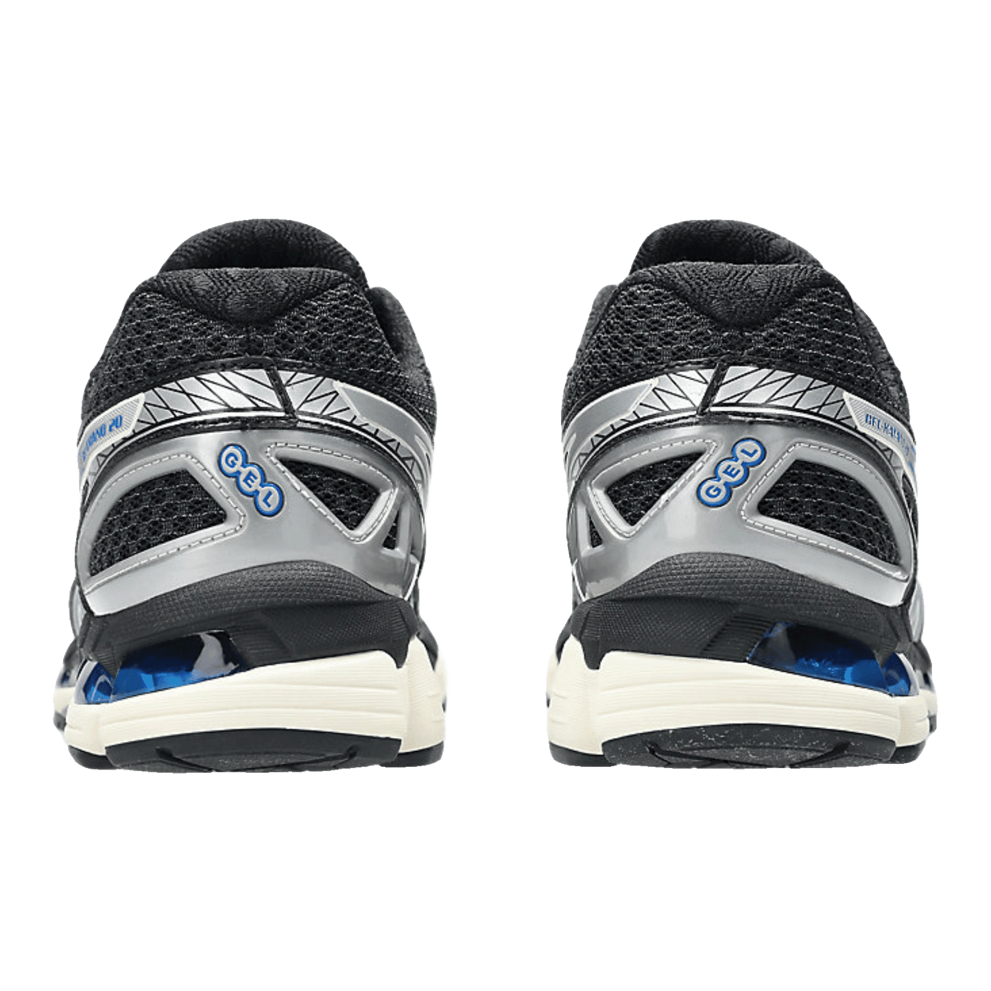 ASICS Gel-Kayano 20 Black Pure Silver Back