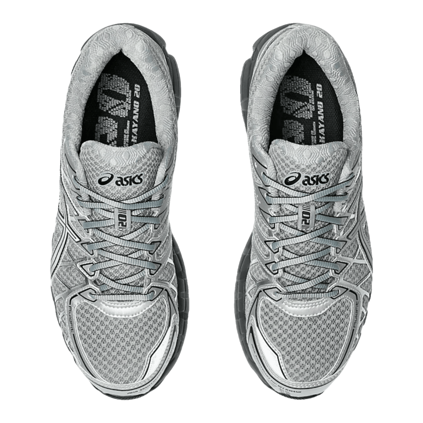 ASICS Gel-Kayano 20 Gravel Pure Silver Oben