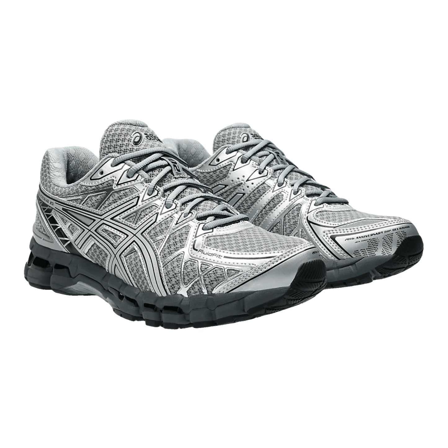 ASICS Gel-Kayano 20 Gravel Pure Silver Side