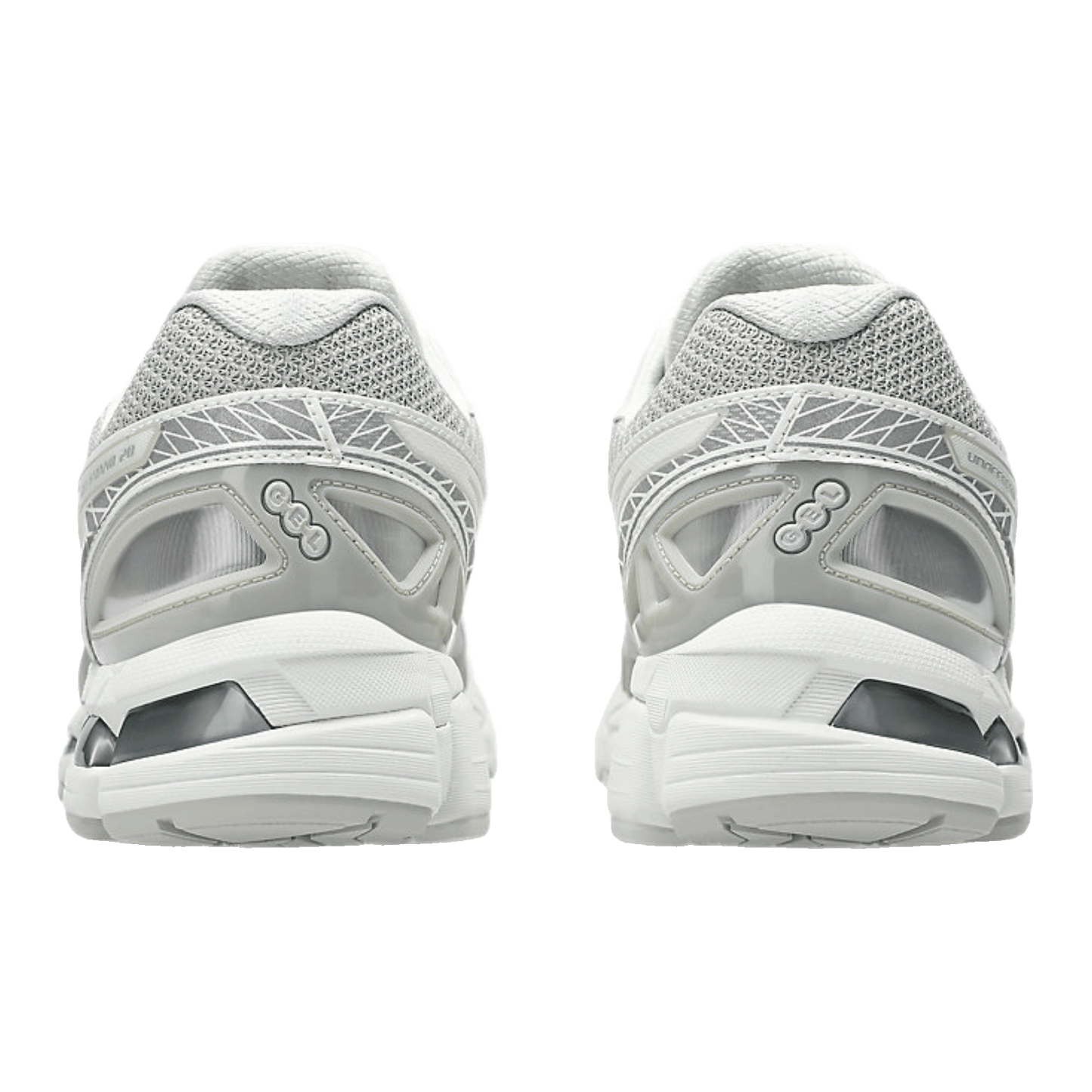 ASICS Gel-Kayano 20 Unaffected Cream Lake Grey Back