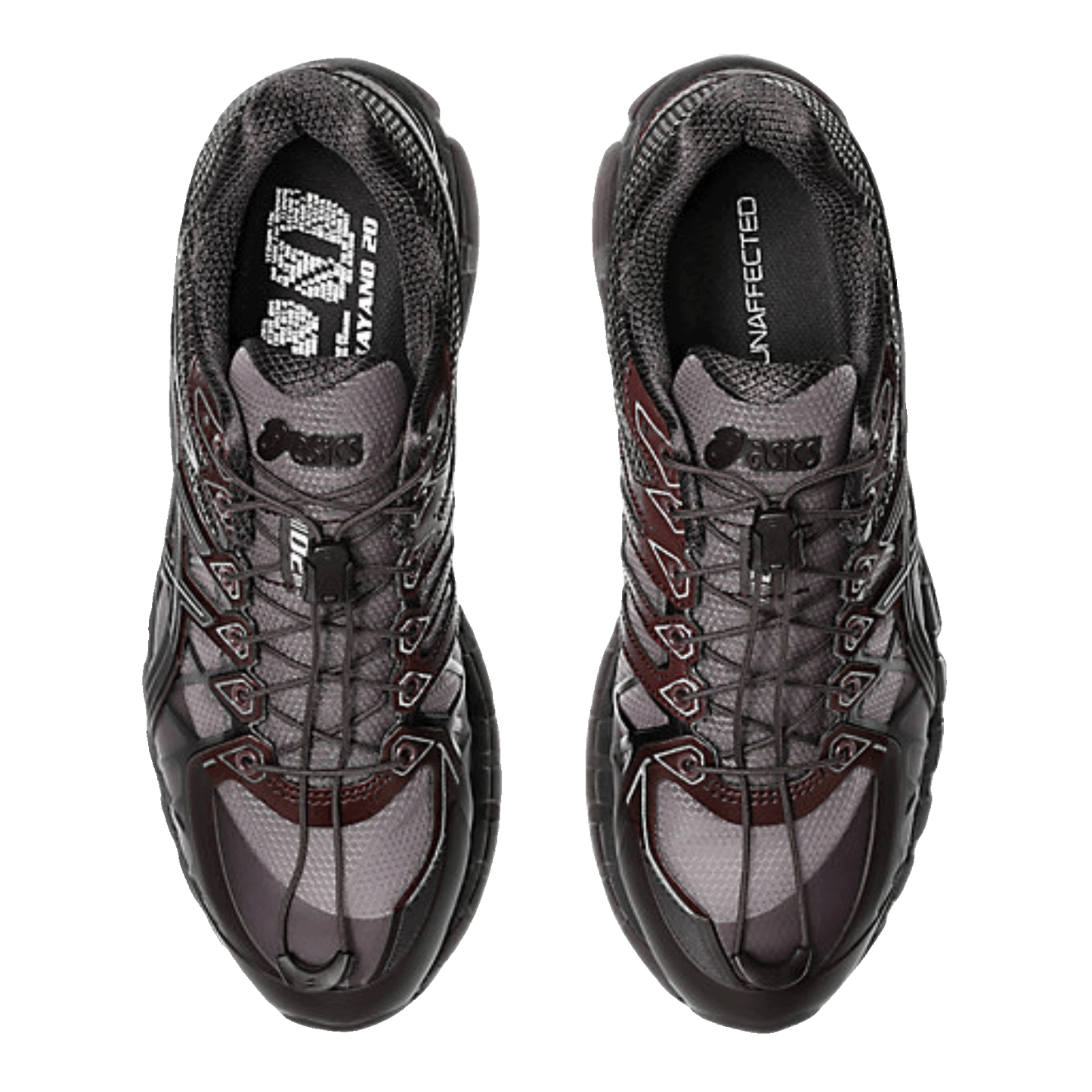 ASICS Gel-Kayano 20 Unaffected Dark Cherry Black Oben
