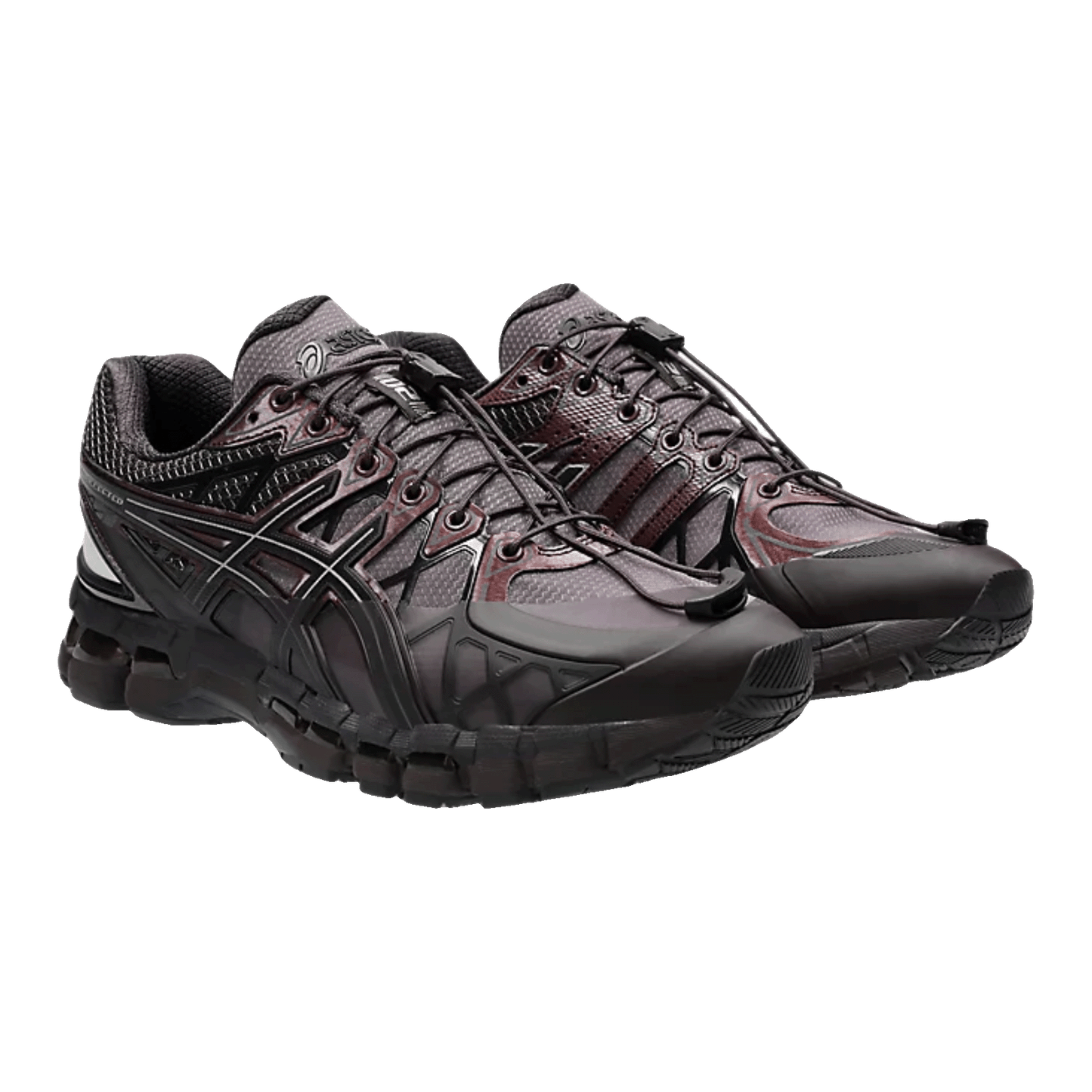 ASICS Gel-Kayano 20 Unaffected Dark Cherry Black Side