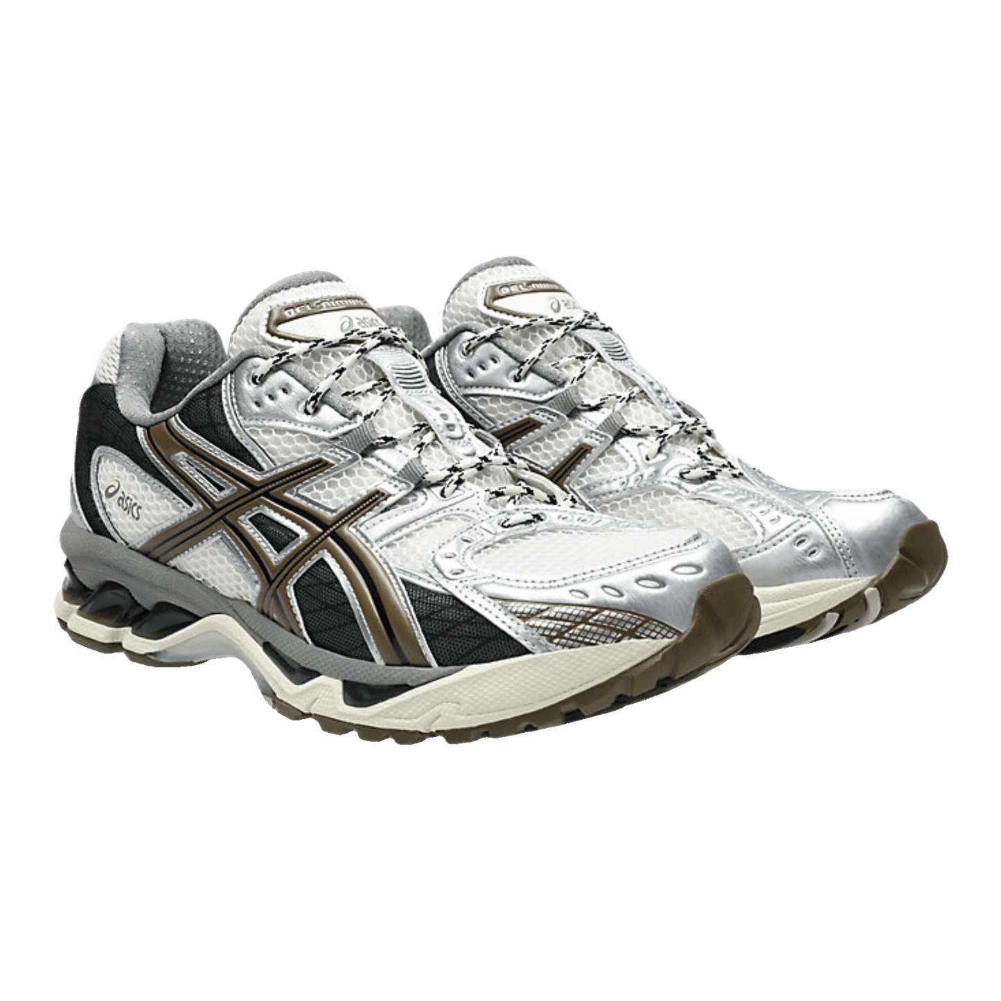 ASICS Gel-Nimbus 10.1 Cream Pure Silver Side