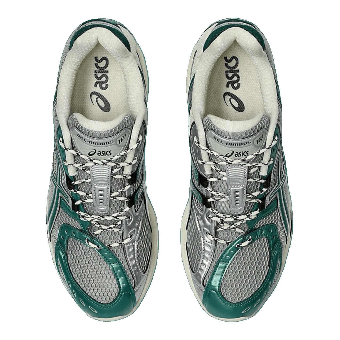 ASICS Gel-Nimbus 10.1 Silver Green Metallic Oben