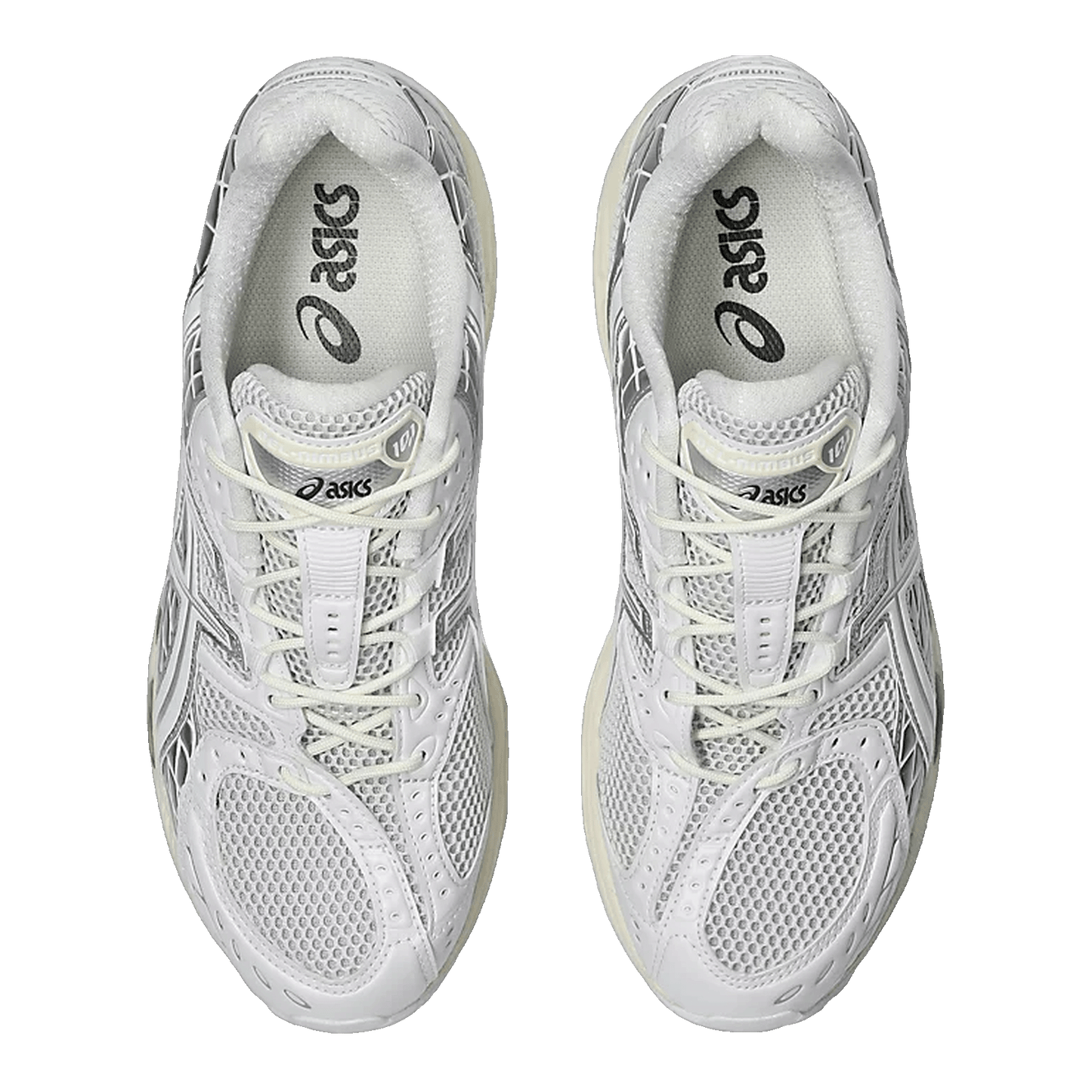 ASICS Gel-Nimbus 10.1 White Pure Silver Oben