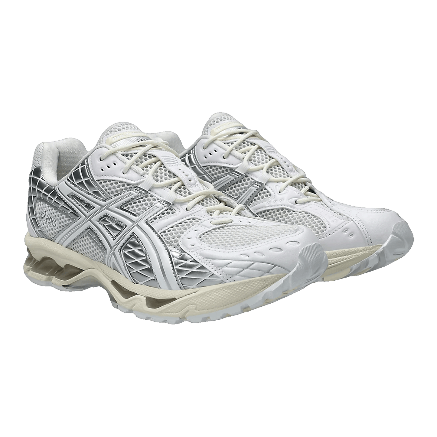 ASICS Gel-Nimbus 10.1 White Pure Silver Side