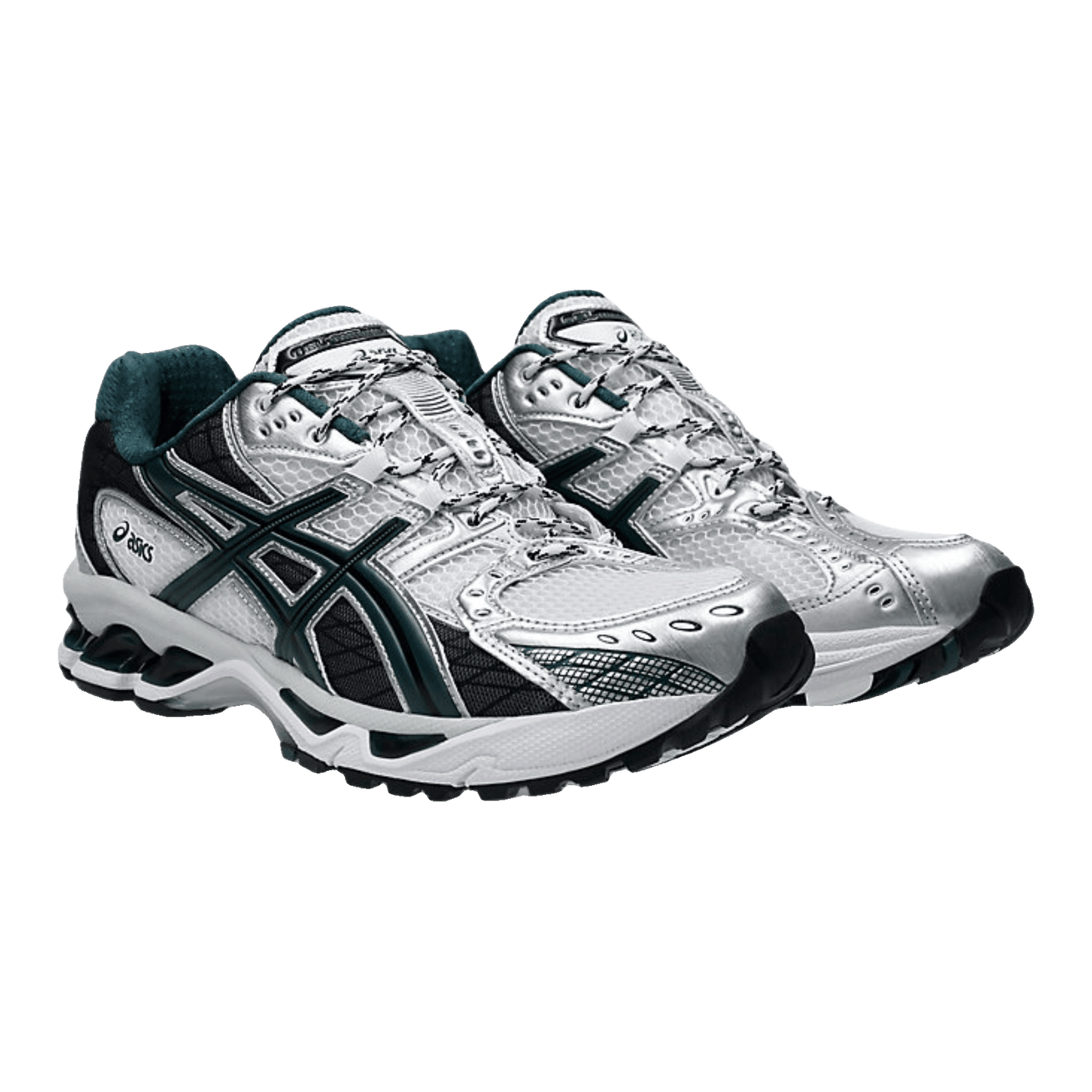 ASICS Gel-Nimbus 10.1 White Saxon Green Side