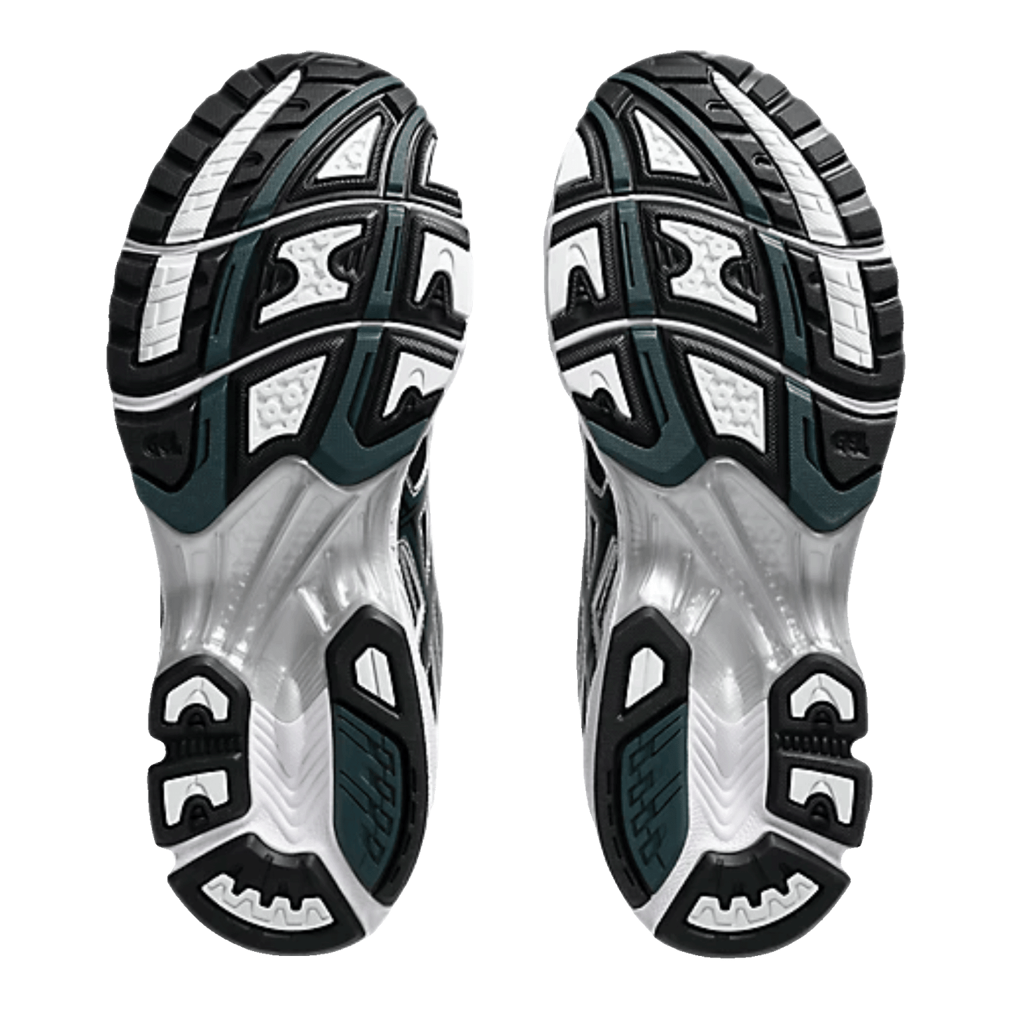 ASICS Gel-Nimbus 10.1 White Saxon Green Sohle