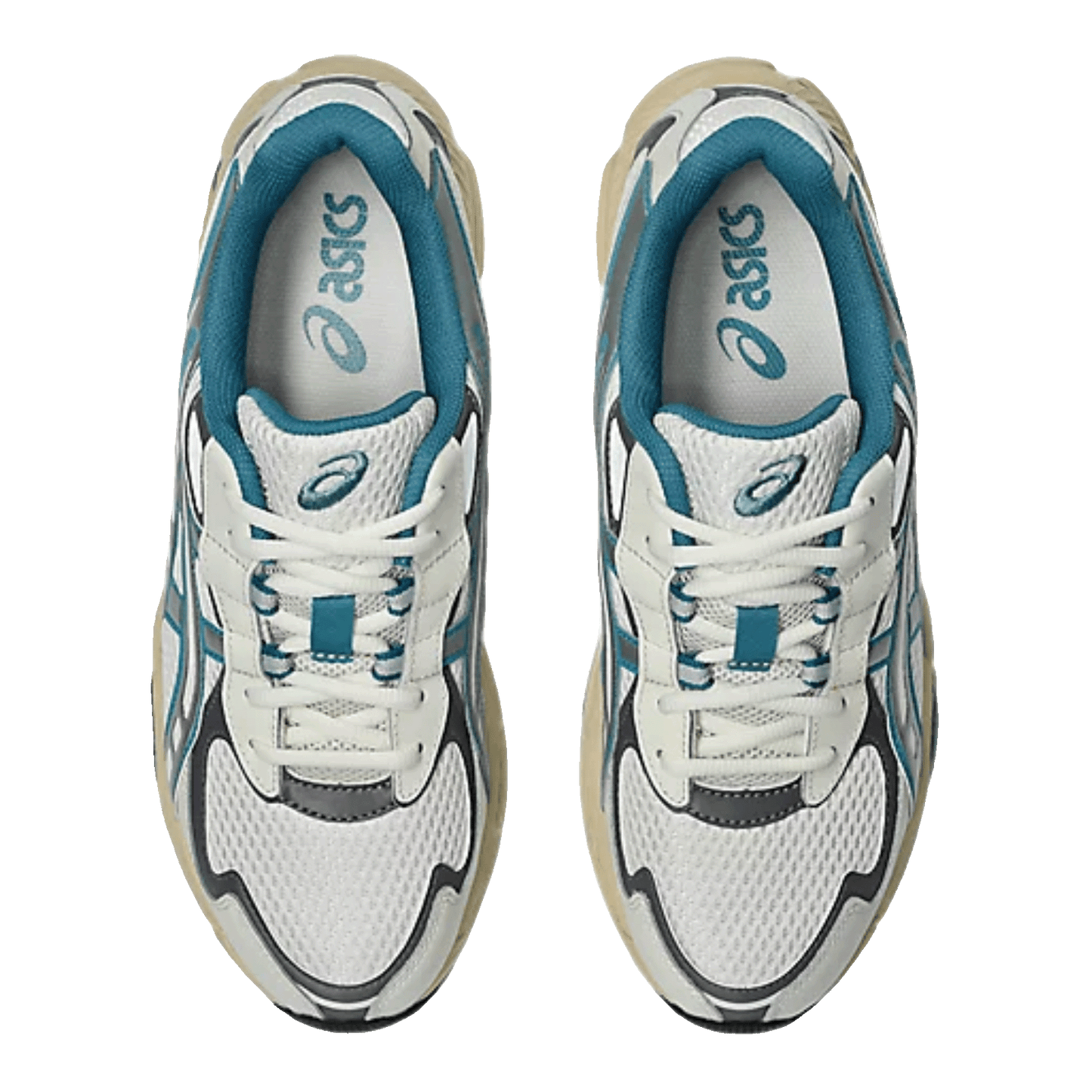 ASICS Gel-NYC 2055 Cream Blue Teal Oben