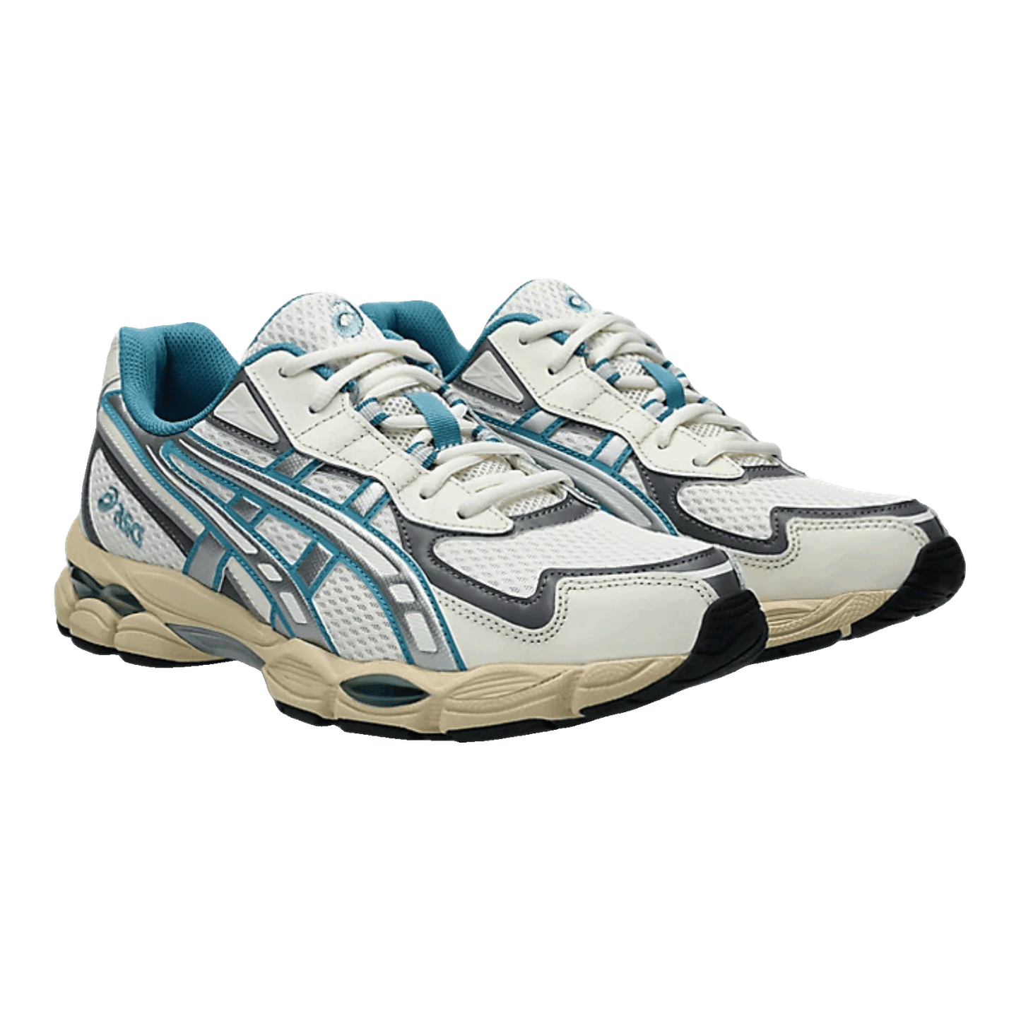 ASICS Gel-NYC 2055 Cream Blue Teal Side