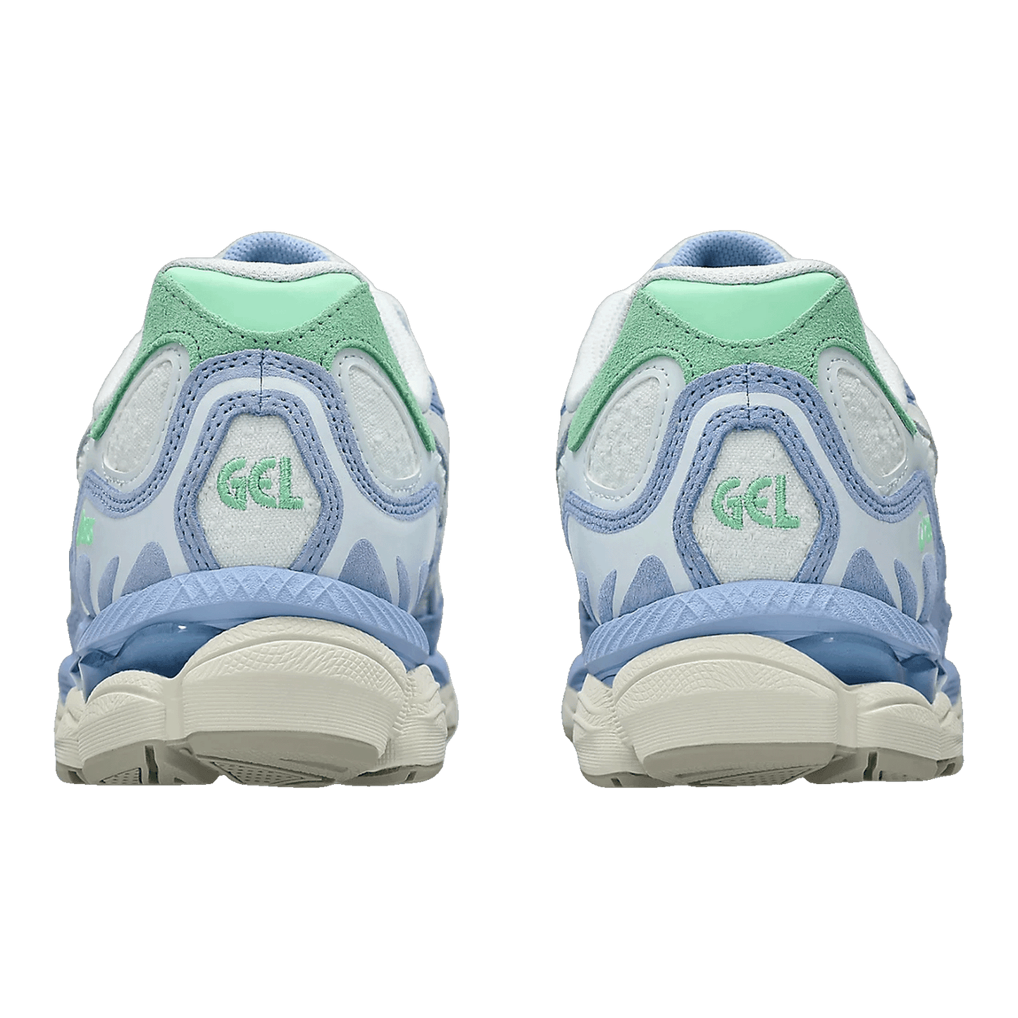 ASICS Gel-NYC Airy Blue Stone Wash Back