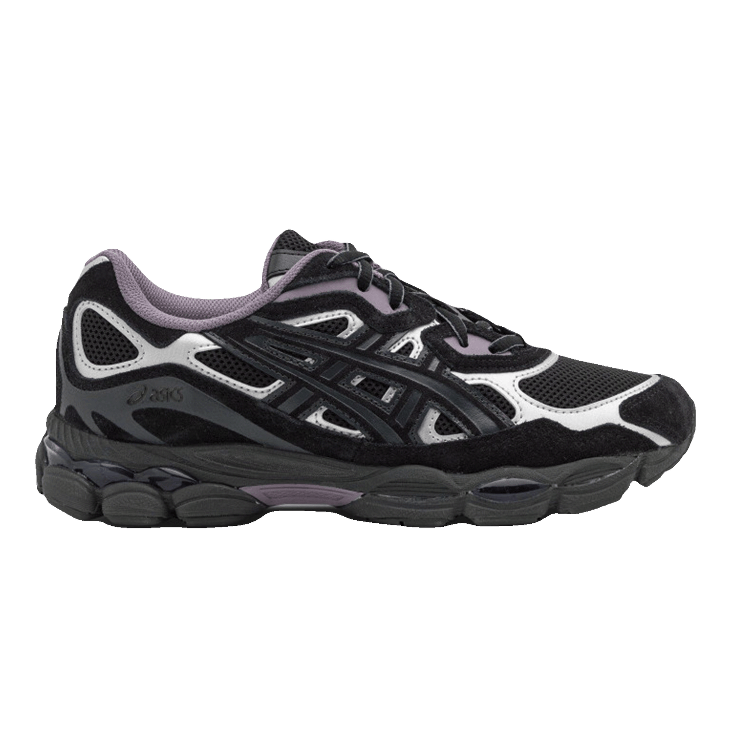 ASICS Gel-NYC Black Purple Graphite Grey